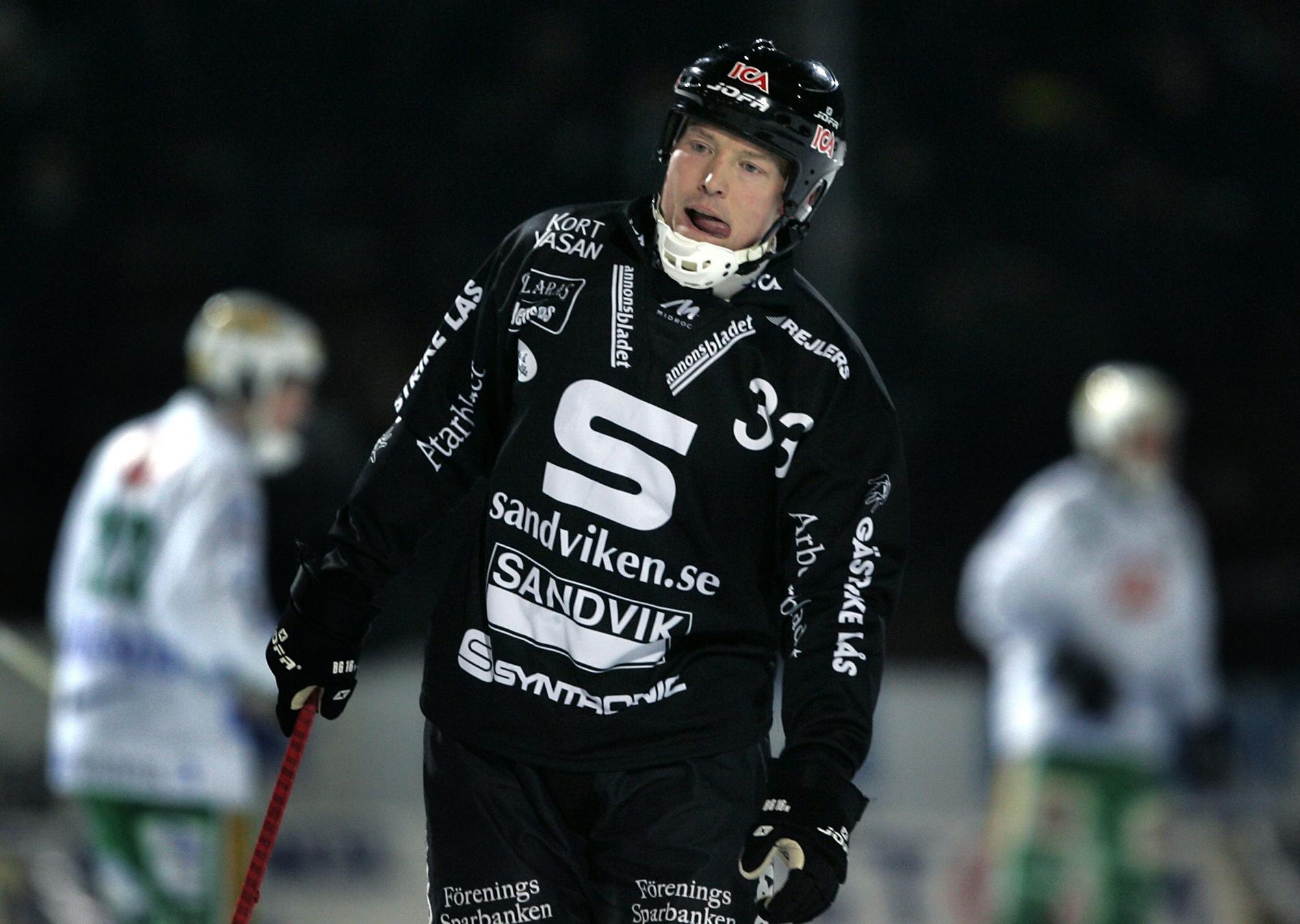 Patrik Södergren, för evigt förknippad med nummer 33 i Sandviken.