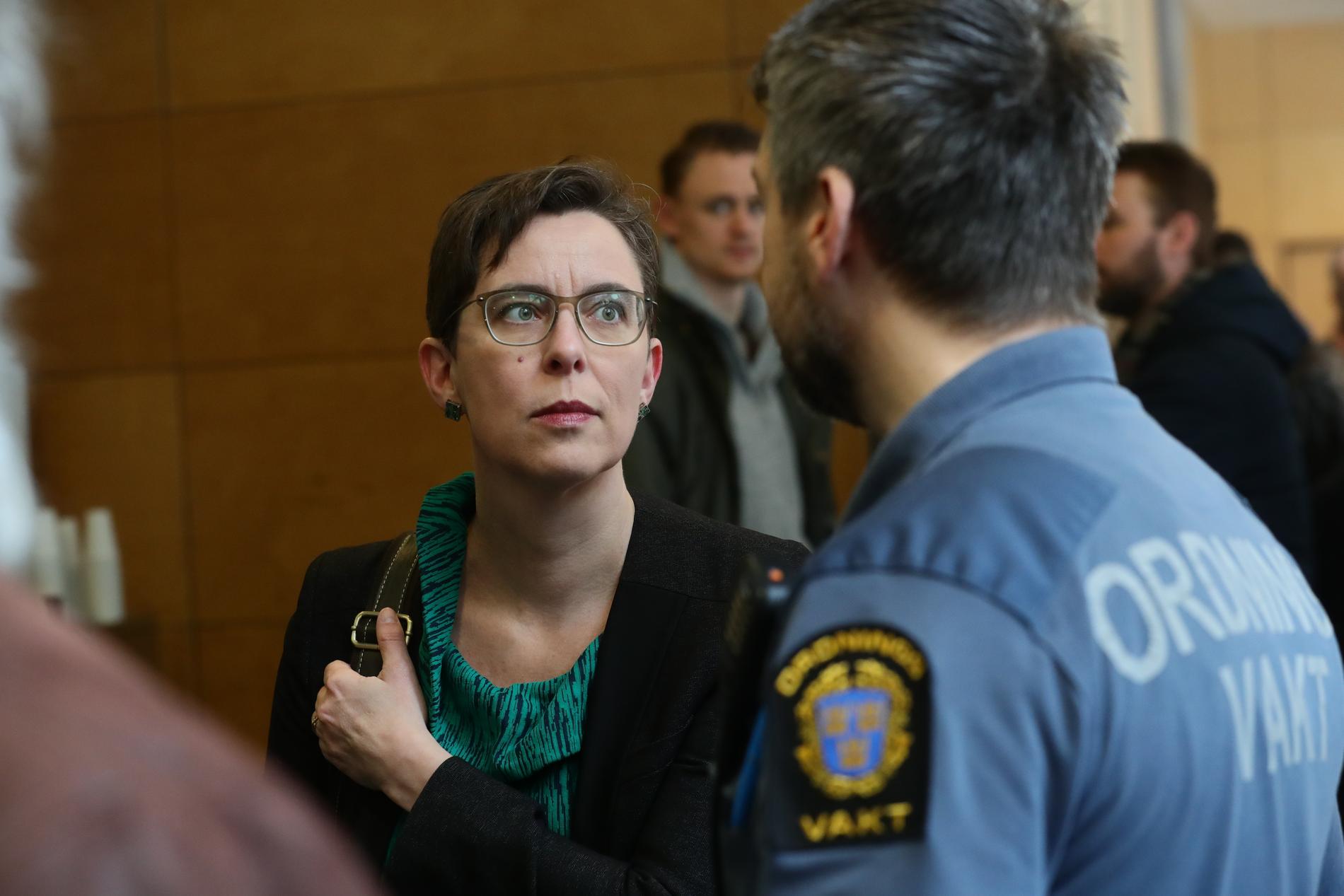 Åklagare Helene Gestrin överklagar tingsrättens friande domar mot de två personer som åtalats för brott mot Estonialagen. Arkivbild.