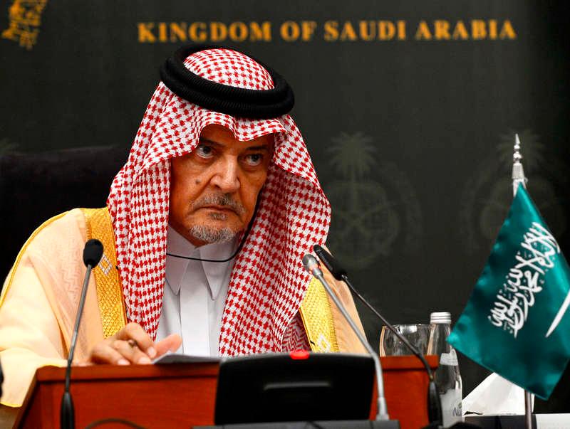Saud Al Faisal, Saudi­arabiens utrikesminister.