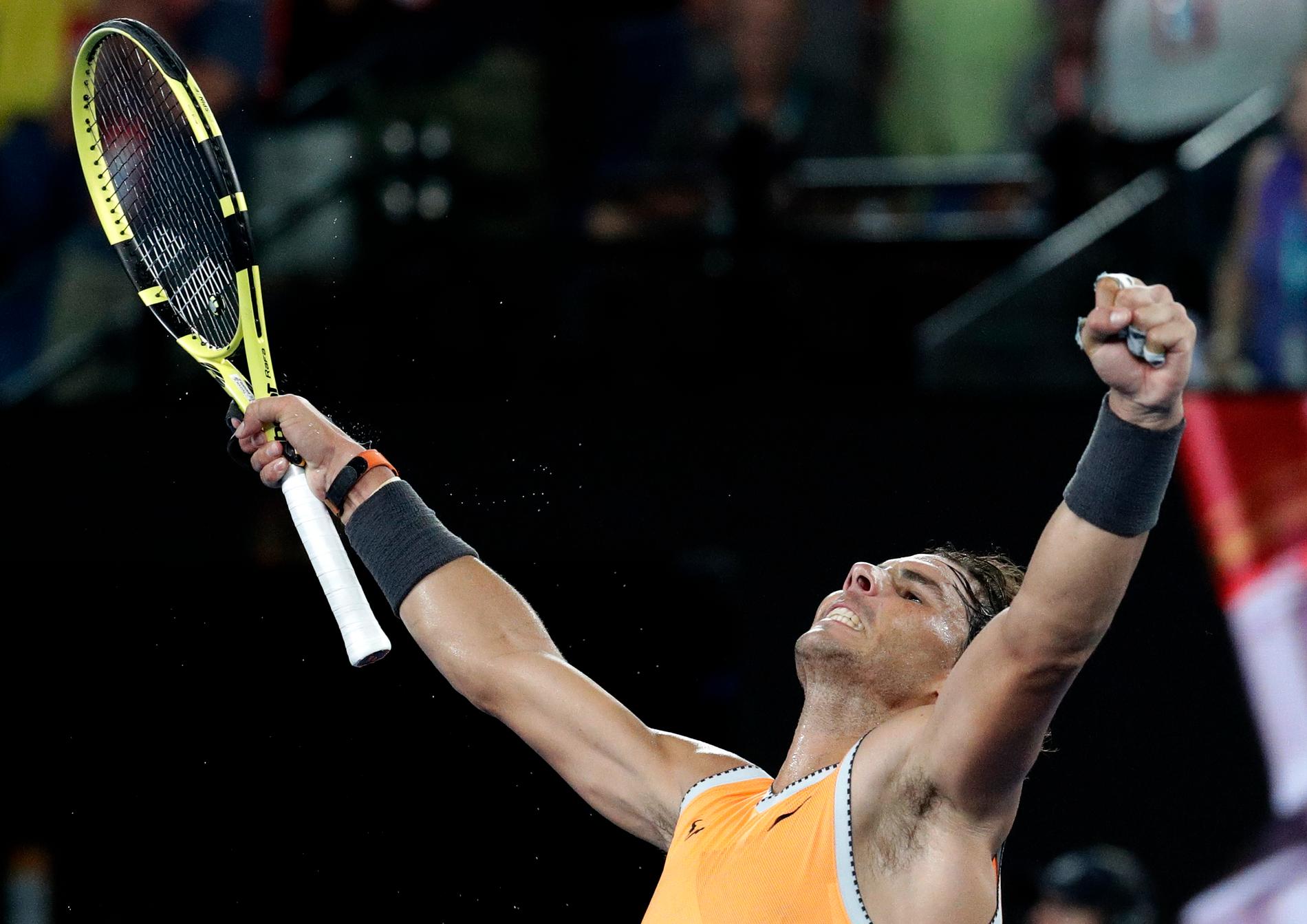 Rafael Nadal är klar för sin femte final i Australian Open.