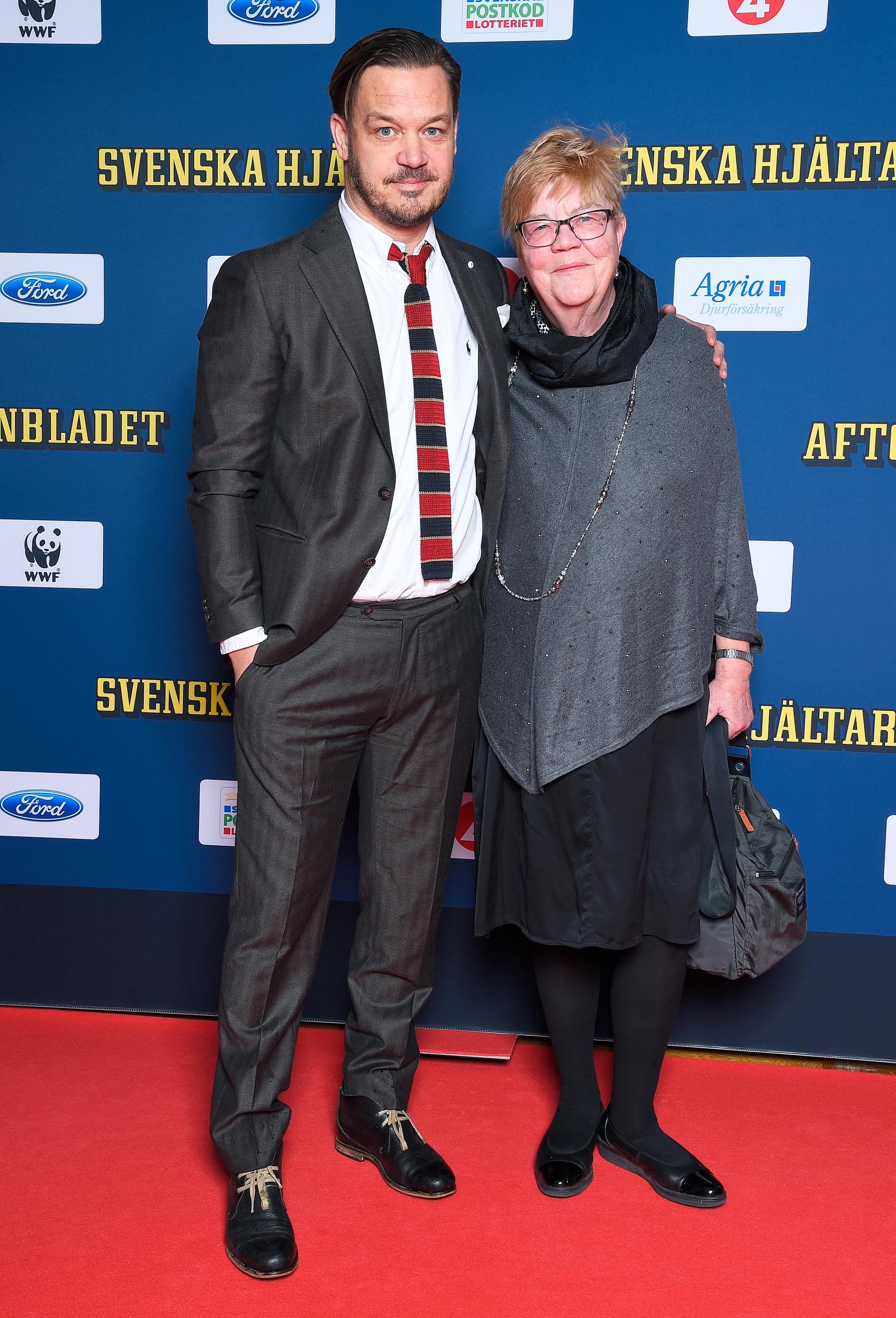 Håkan Andreasson och Lena Melin från Aftonbladet.