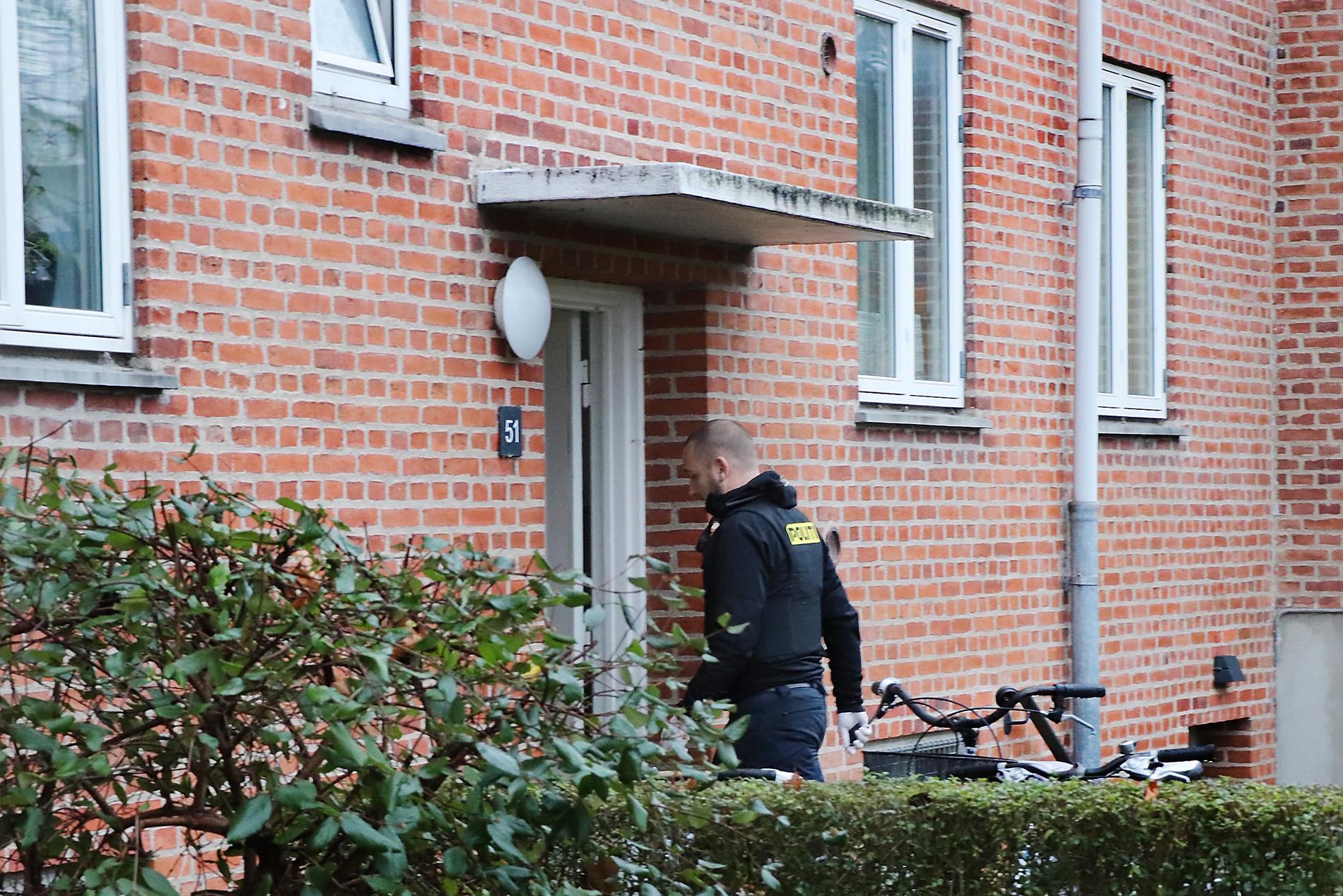 Polisen slog på onsdagen bland annat till mot en adress i Herlev i utkanten av Köpenhamn.