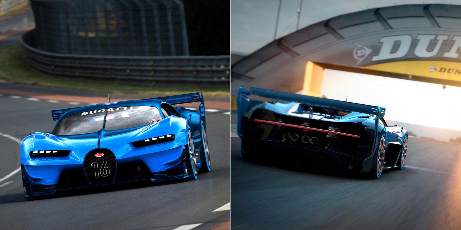 ”En bil för fansen”. Så beskriver Bugatti sitt Gran Turismo-koncept. Bilen är spelbar i tv-spelet Gran Turismo 6.