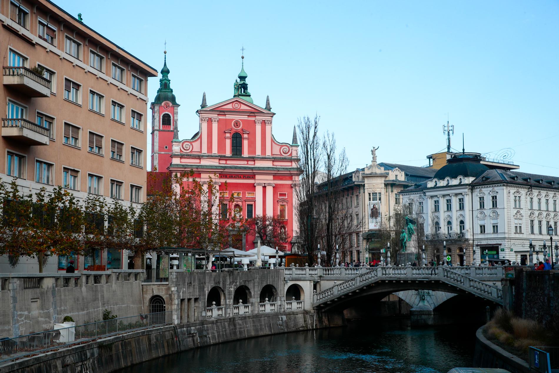 Huvudstaden Ljubljana kommer att stå i centrum i EU under hösten 2021, då Slovenien tar över som ministerrådets ordförandeland. Arkivfoto.