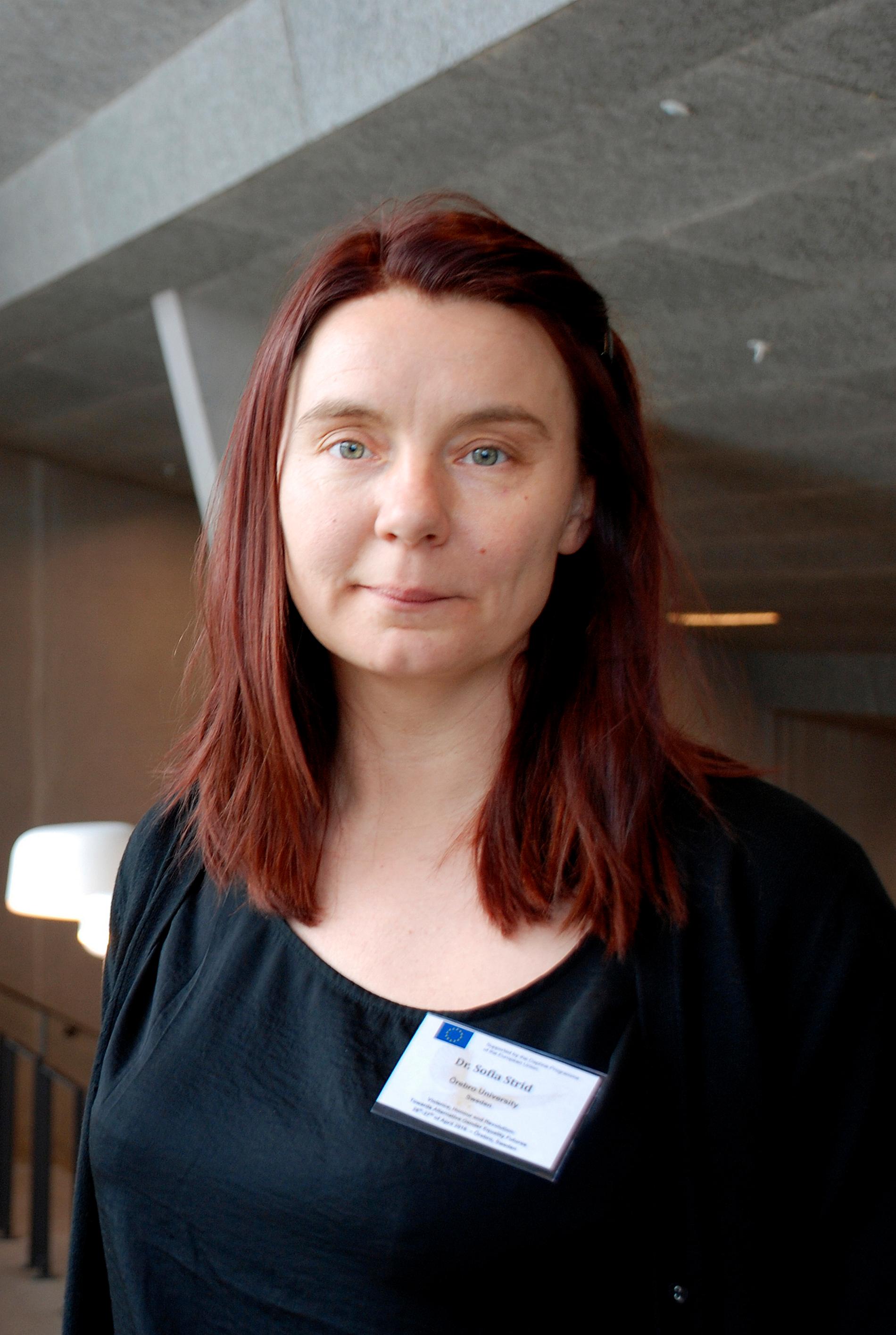 Sofia Strid är docent i genusvetenskap och lektor vid Örebro universitet.