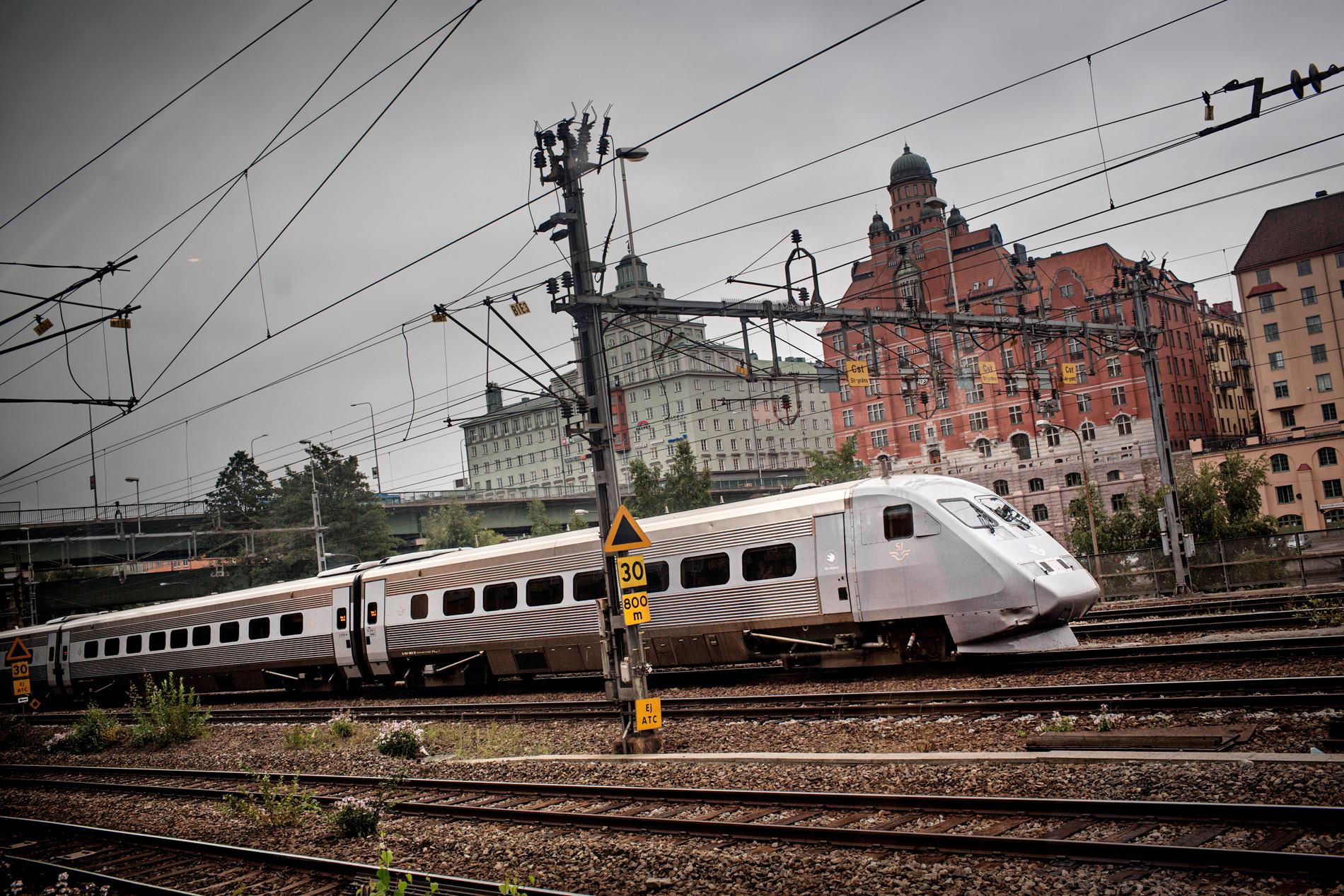 Färre tåg kommer gå till Göteborg och Stockholm.