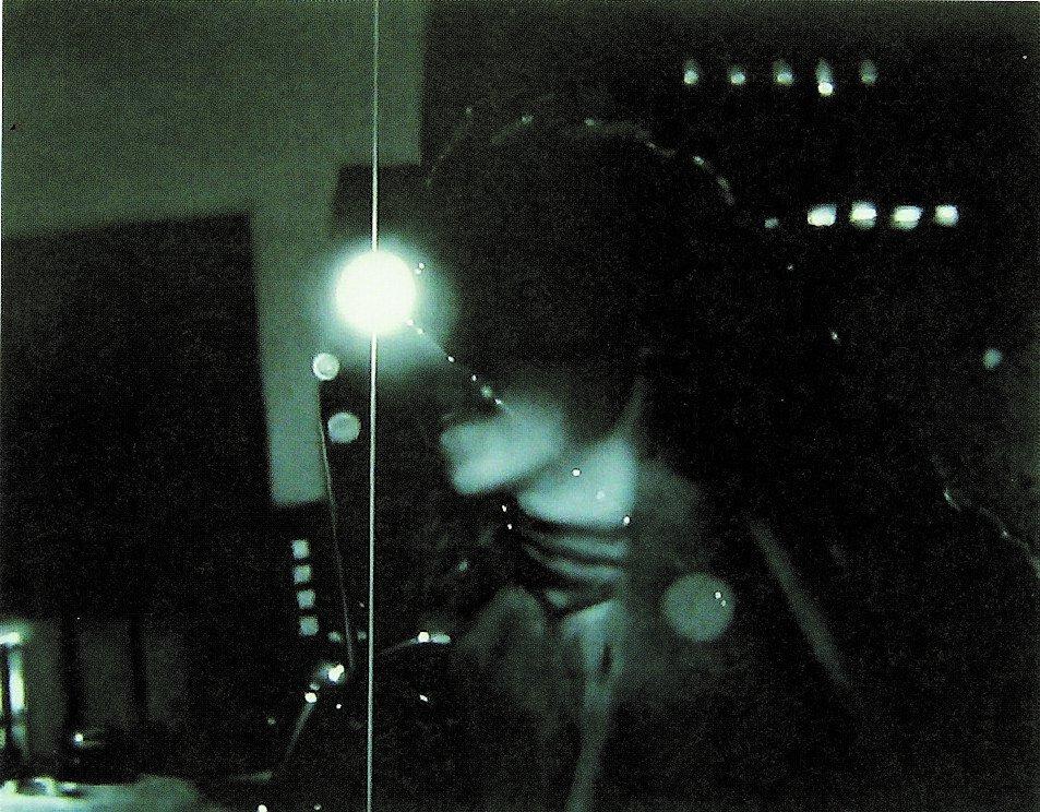 Steinar Jakobsen "Street Cam" (West Broadway)", olja på aluminium, 2001.