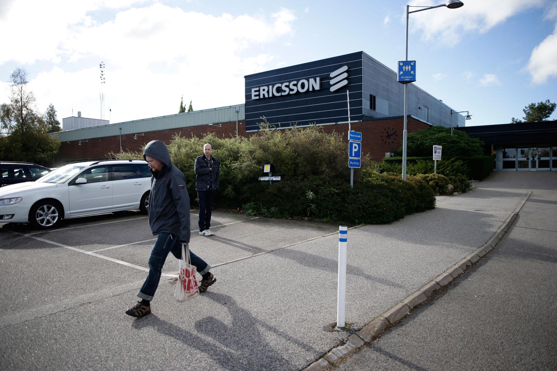 Efter dagens morgonmöte med det bistra beskedet fick de Ericssonanställda i Borås åka hem om de ville.