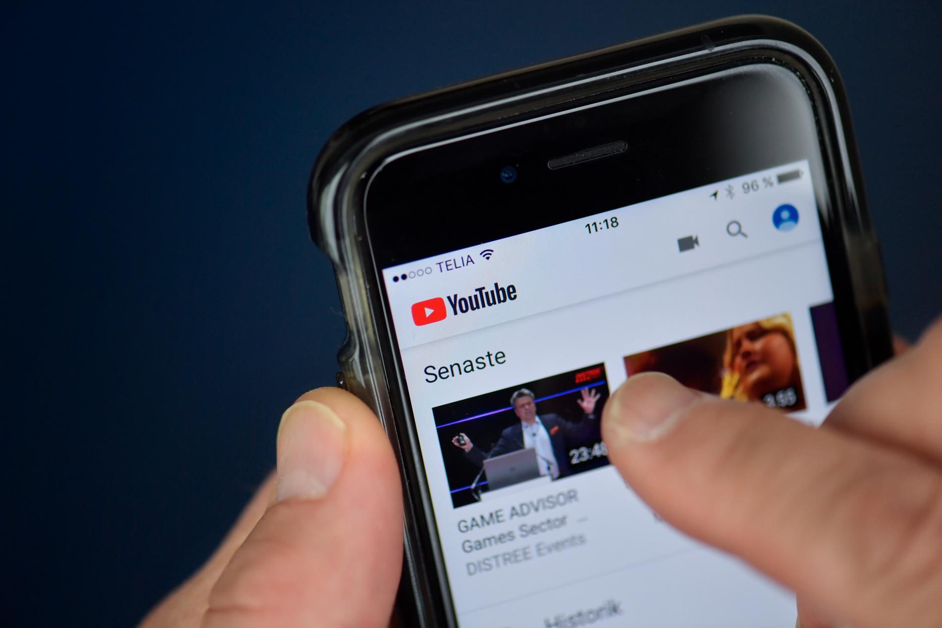 Youtube vill ta ett hårdare grepp mot trakasserier och hot. Arkivbild.