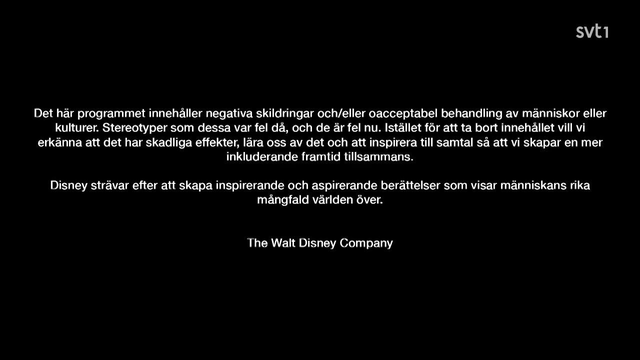 Disneys varningsskylt.