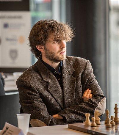 Sveriges bäste schackspelare Nils Grandelius.