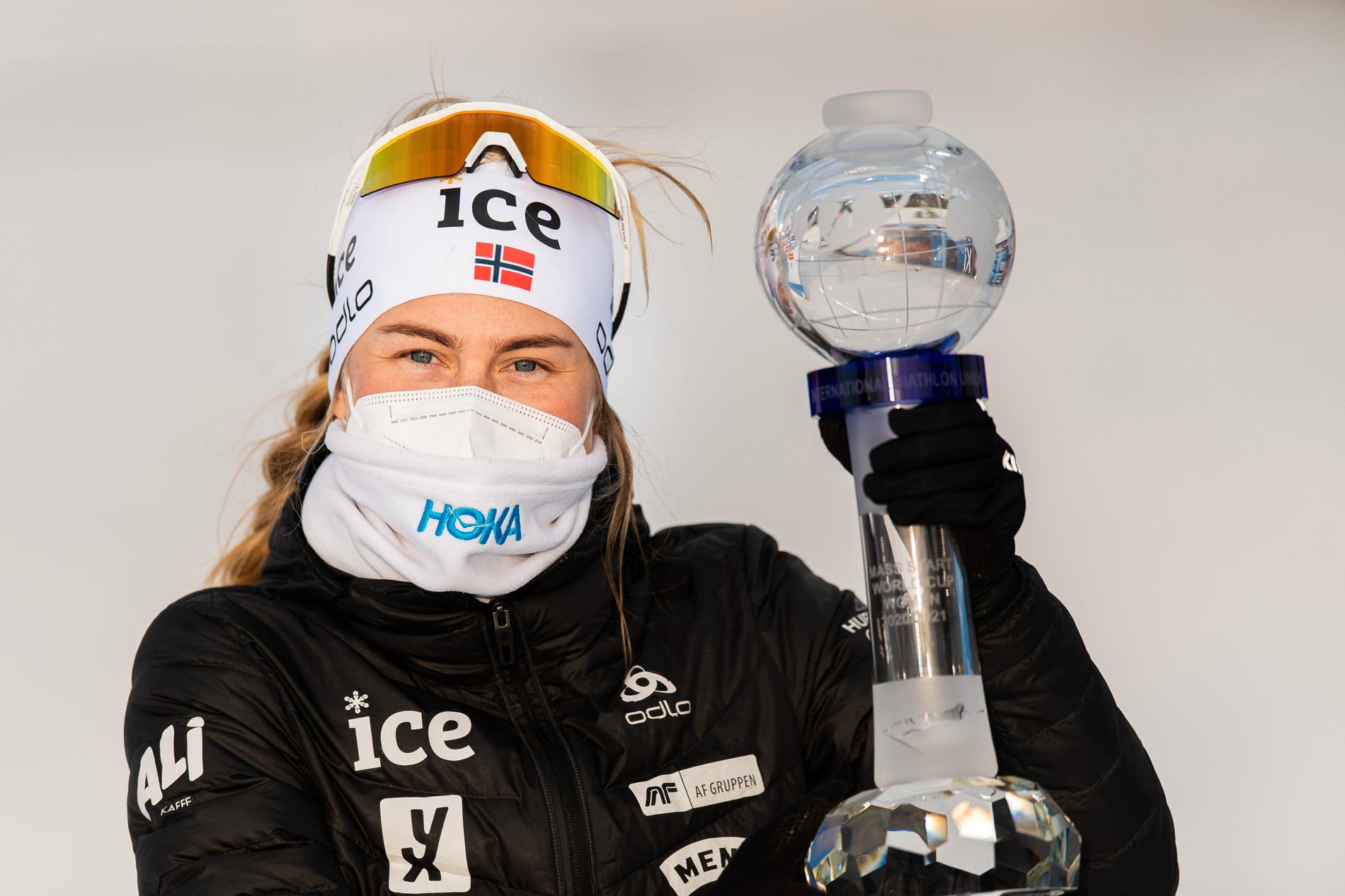 Ingrid Landmark Tandrevold vann världscupavslutningen.