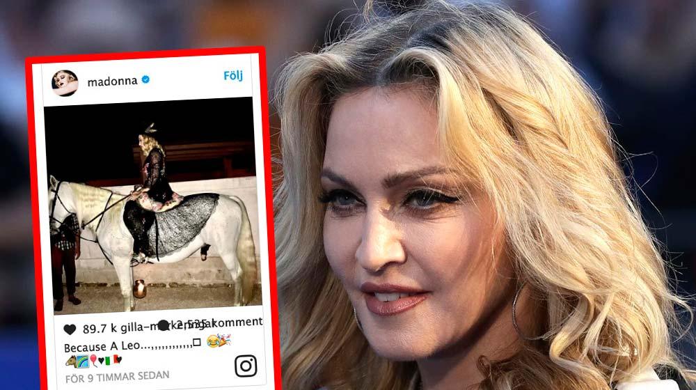 Madonna delar med sig av firandet.