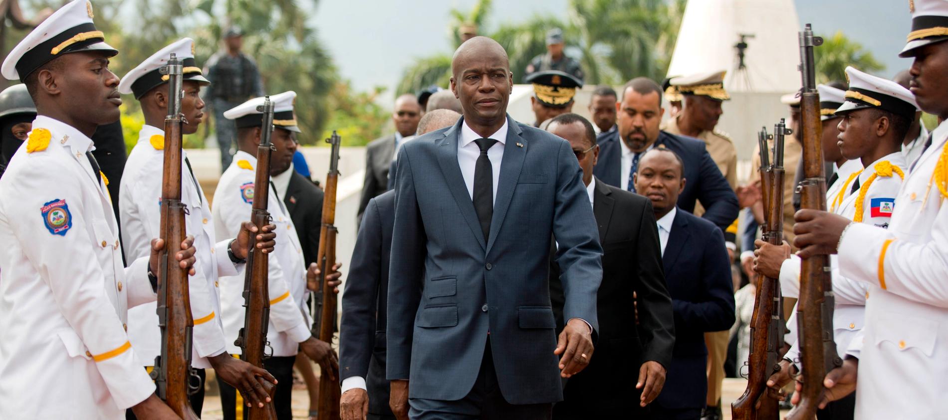 Haitis förre president Jovenel Moïses.