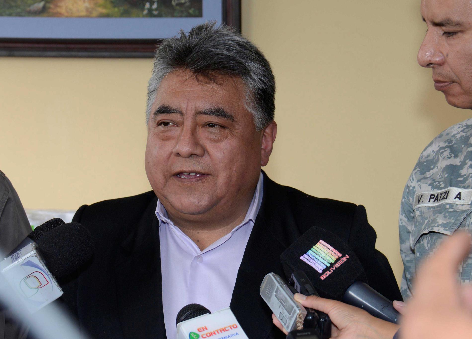 Bolivias biträdande inrikesminister Rodolfo Illanes.