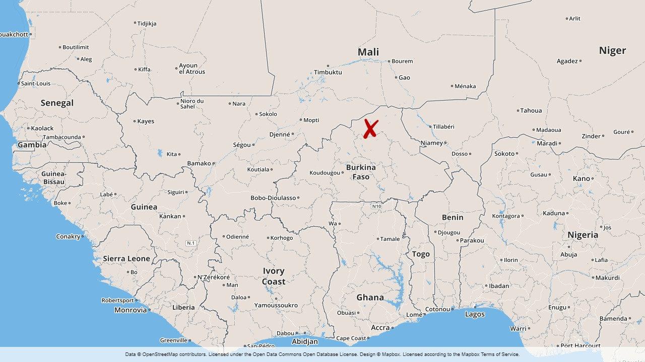 Fritagningen av gisslan ska ha skett i norra Burkina Faso.