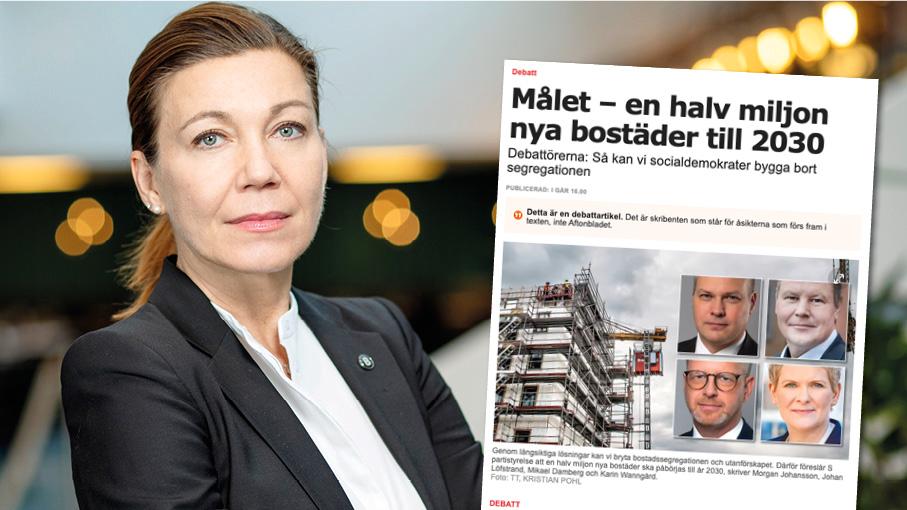 S löfte kräver en byggtakt på mer än 60 000 bostäder per år. Det är en ambitiös satsning som bygg- och anläggningsbranschen gärna bidrar till. Men allt bostadsbyggande kräver först och främst en pålitlig råvaruförsörjning. Replik från Tanja Rasmusson, Byggföretagen.