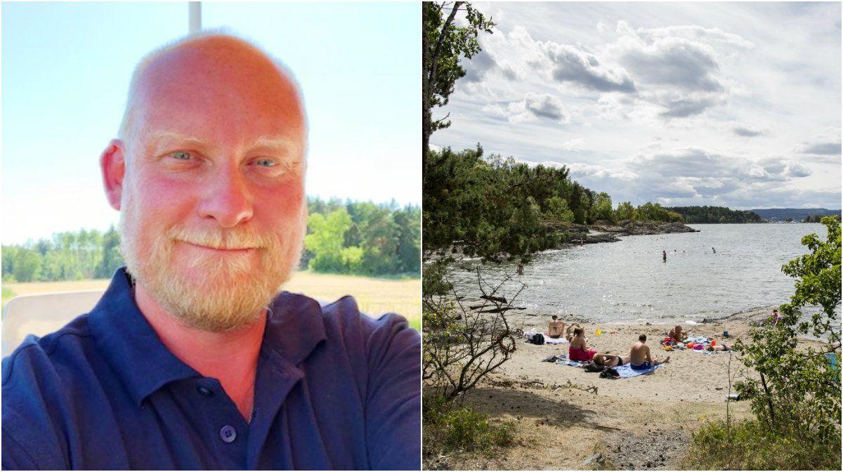 Lars, 50, räddade livet på 2-årig pojke i Bålsta.
