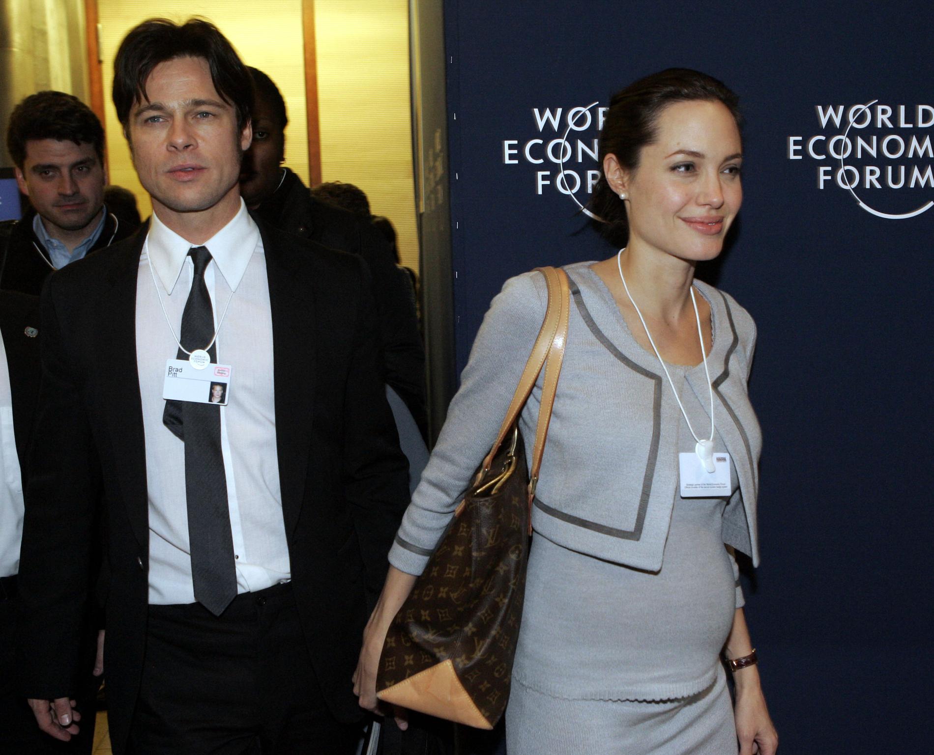 Paret på World economic forum i Davos 2006.