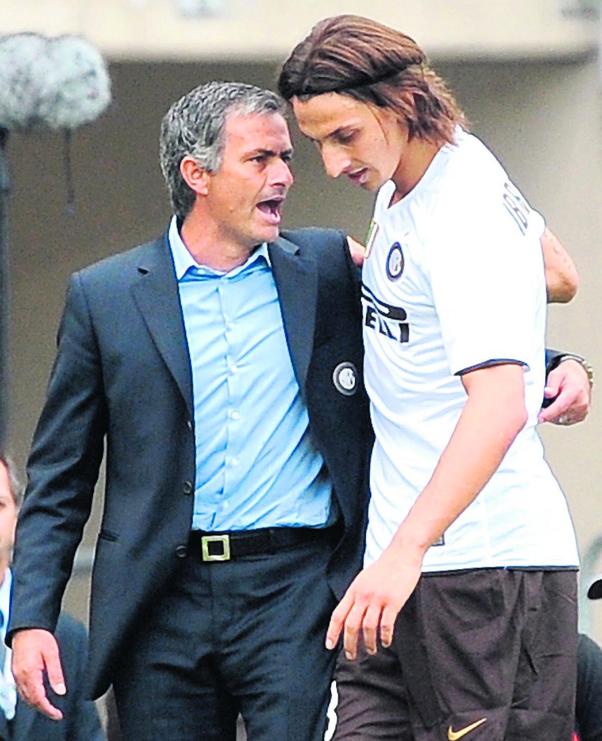 Mourinho och Zlatan tillsammans i Inter.