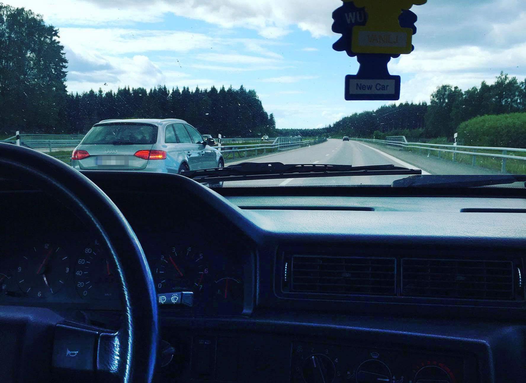 Räddaren i nöden – en Volvo 940 från -97 för 5 000 kronor på Blocket.
