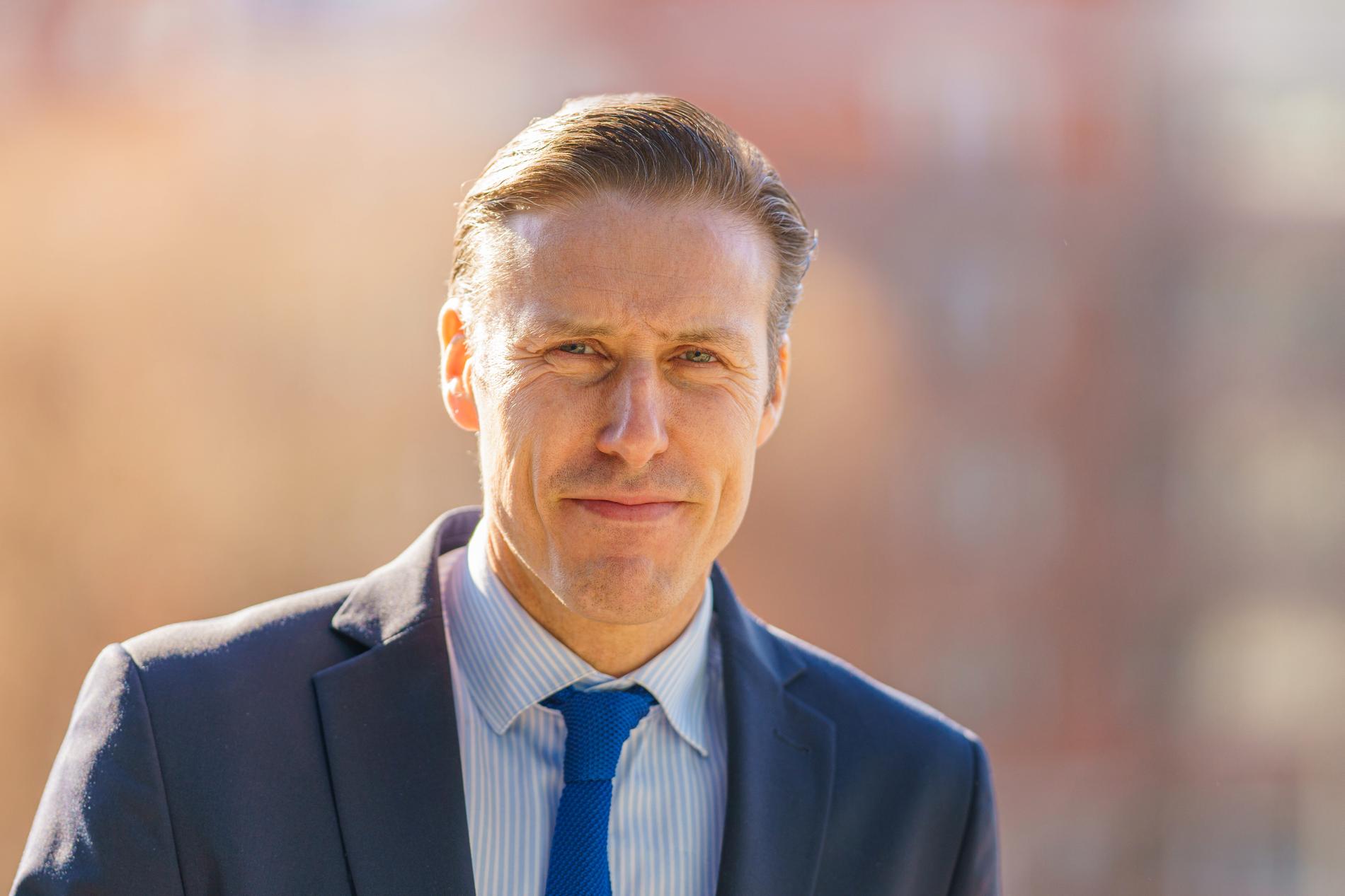 Ridsportsförbundets generalsekreterare Johan Fyrberg. 