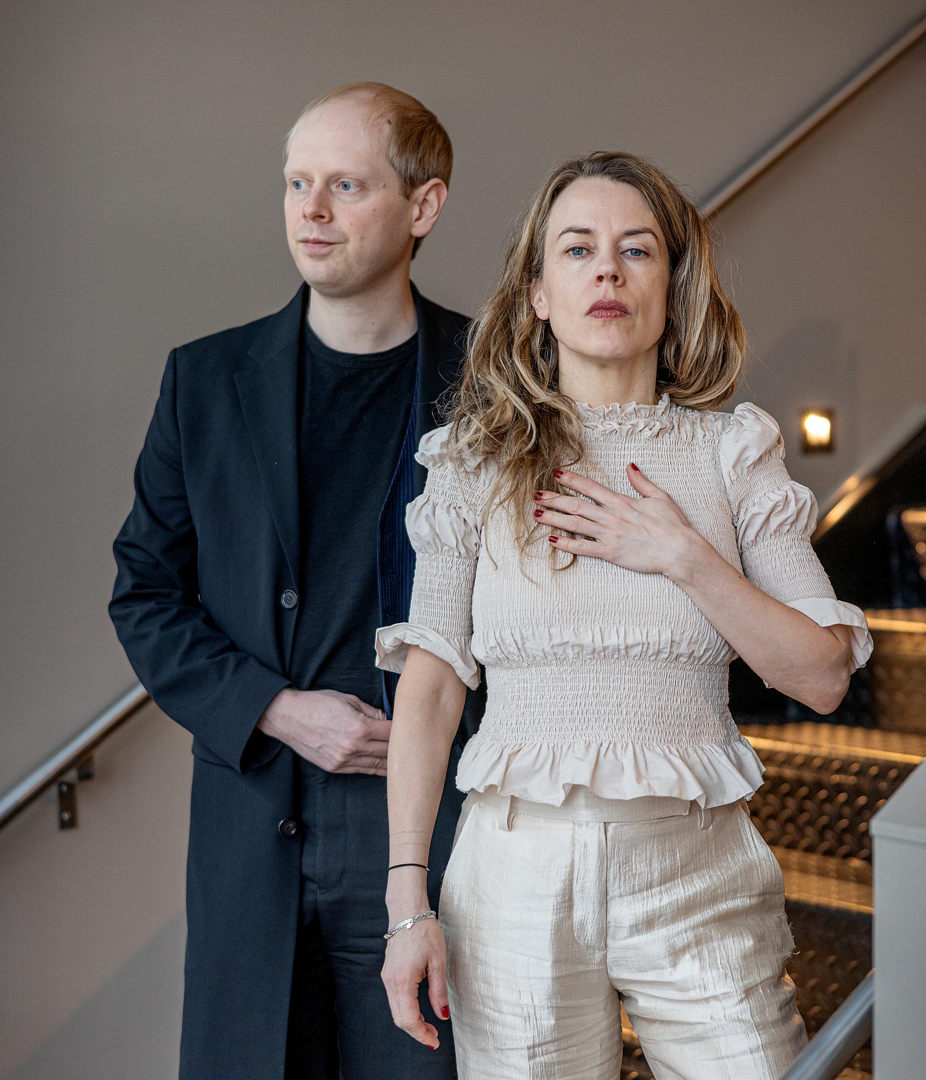 Jonas Teglund och Annika Norlin. 