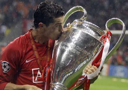 CHAMPIONS Ronaldo och Man United är titelförsvarare i Champions League.