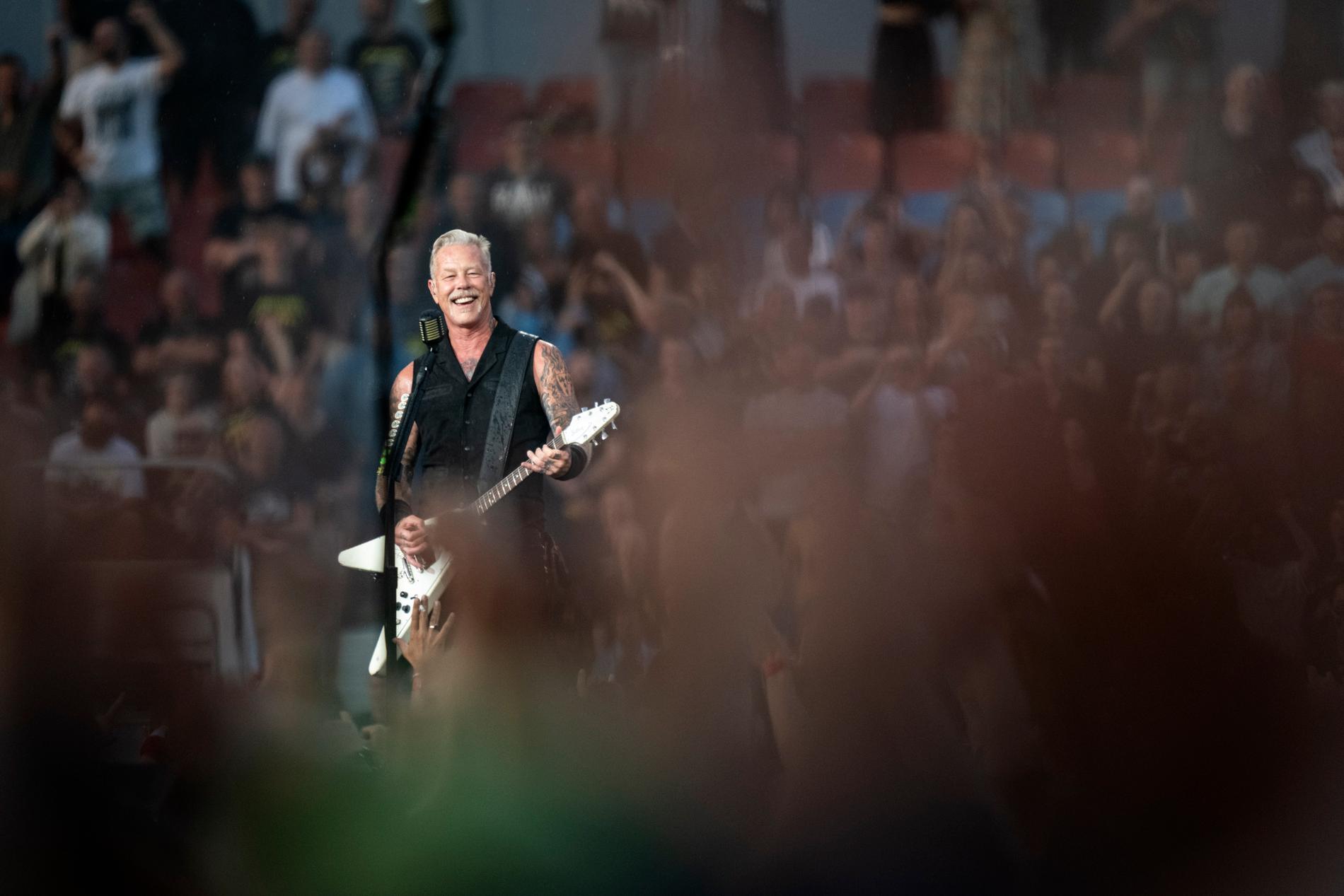 Metallica kommer till Göteborg med två arenakonserter och en stor donation till välgörenhet. Arkivbild.