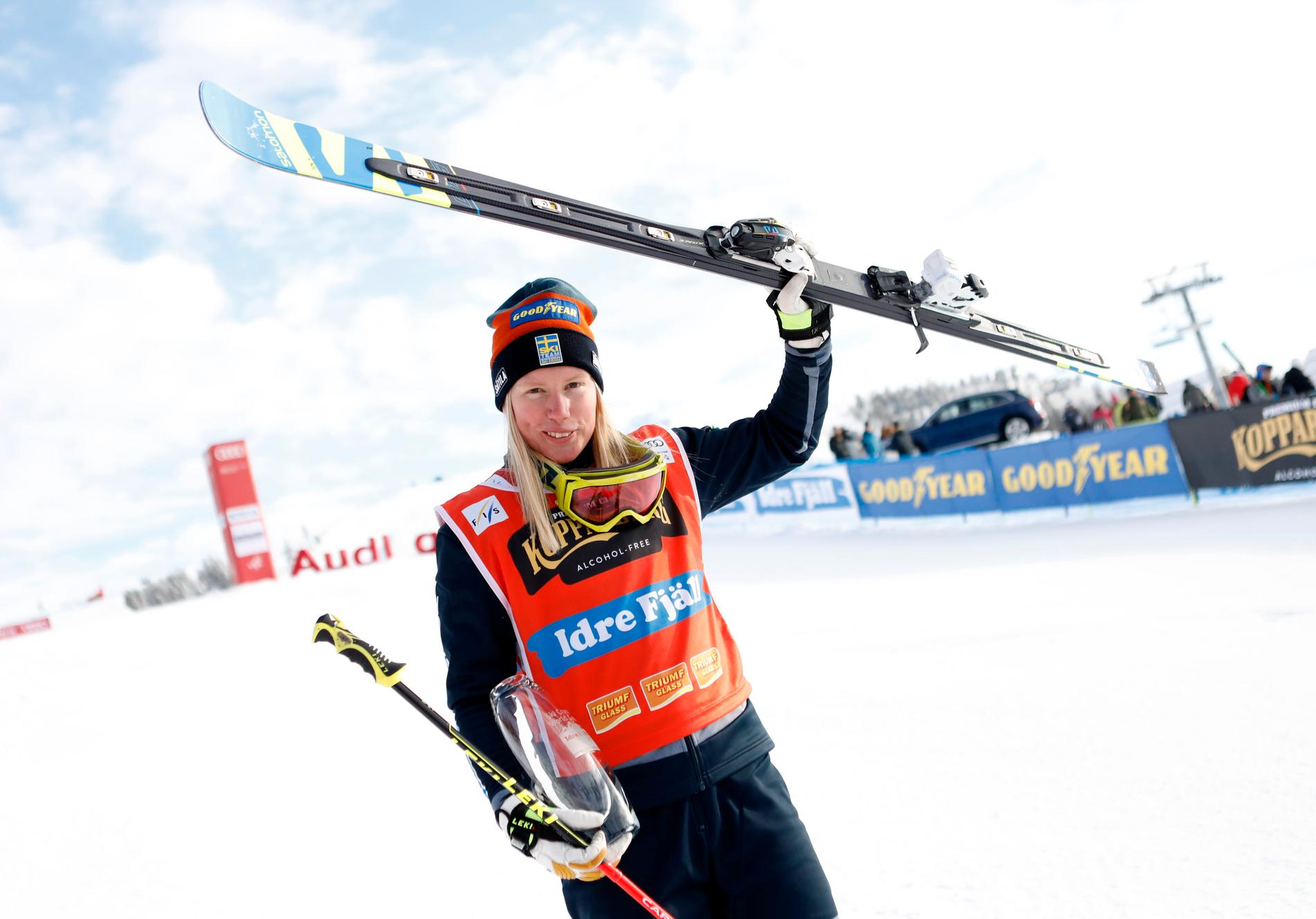 Sandra Näslund är en av de första att tas ut till OS i Pyeongchang. Arkivbild.