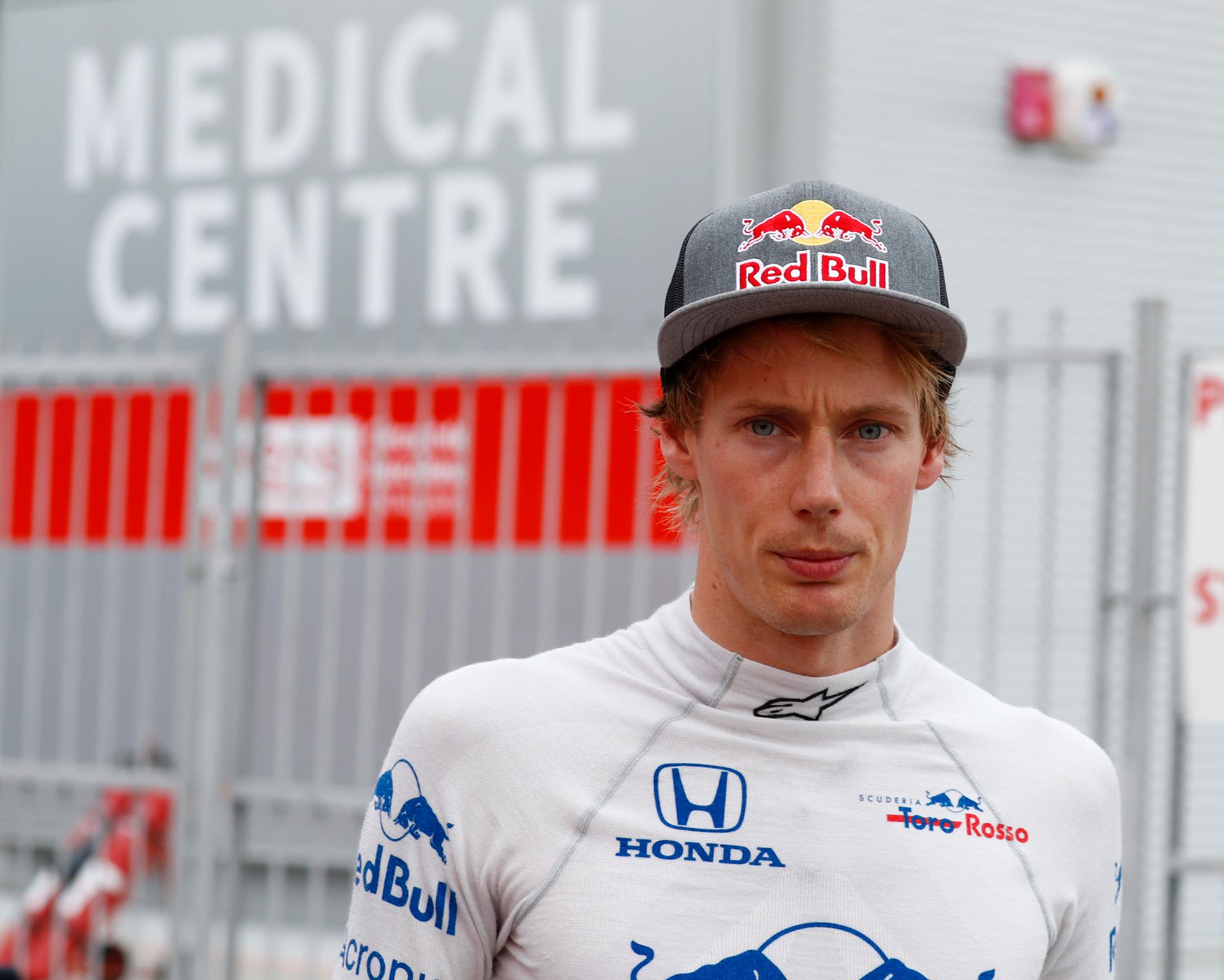 Brendon Hartley har undersökts av läkare efter kraschen inför Spaniens GP