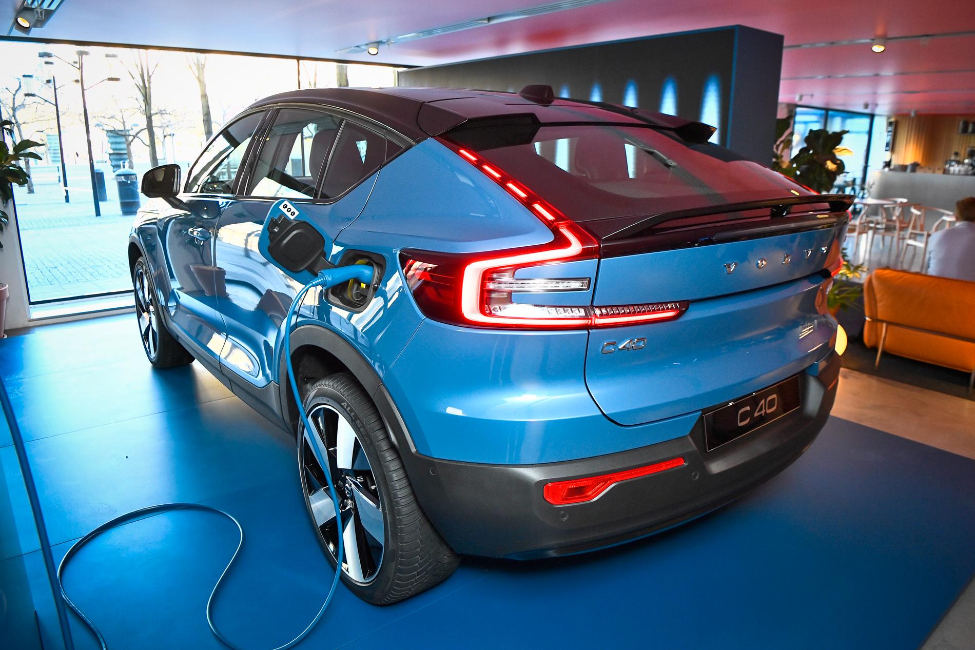 Volvo Cars presenterade på tisdagen sin nya elbil Volvo C40 Recharge.