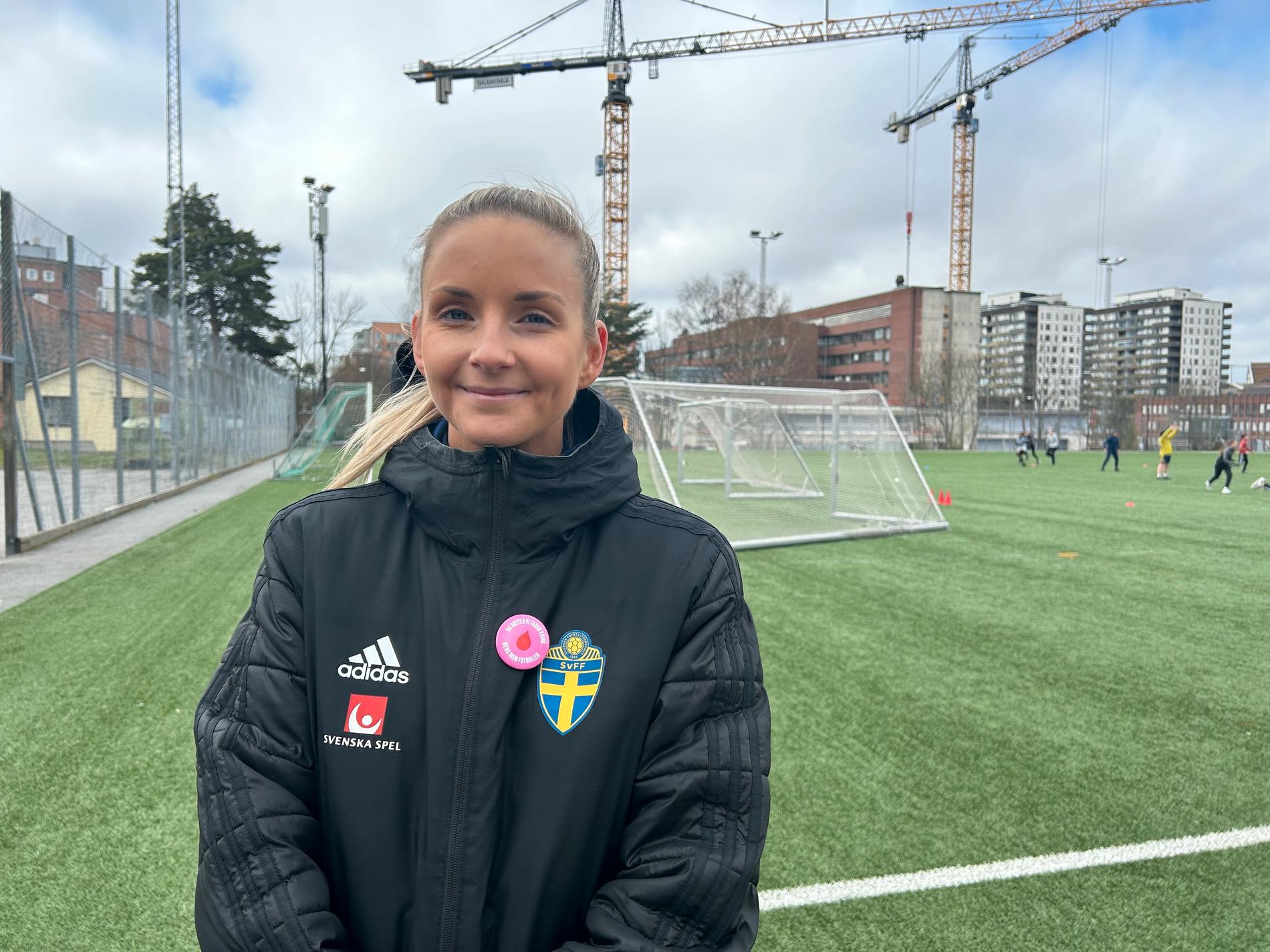 Ellinor Johansson, projektledare för Alla dagar-kampanjen på SvFF