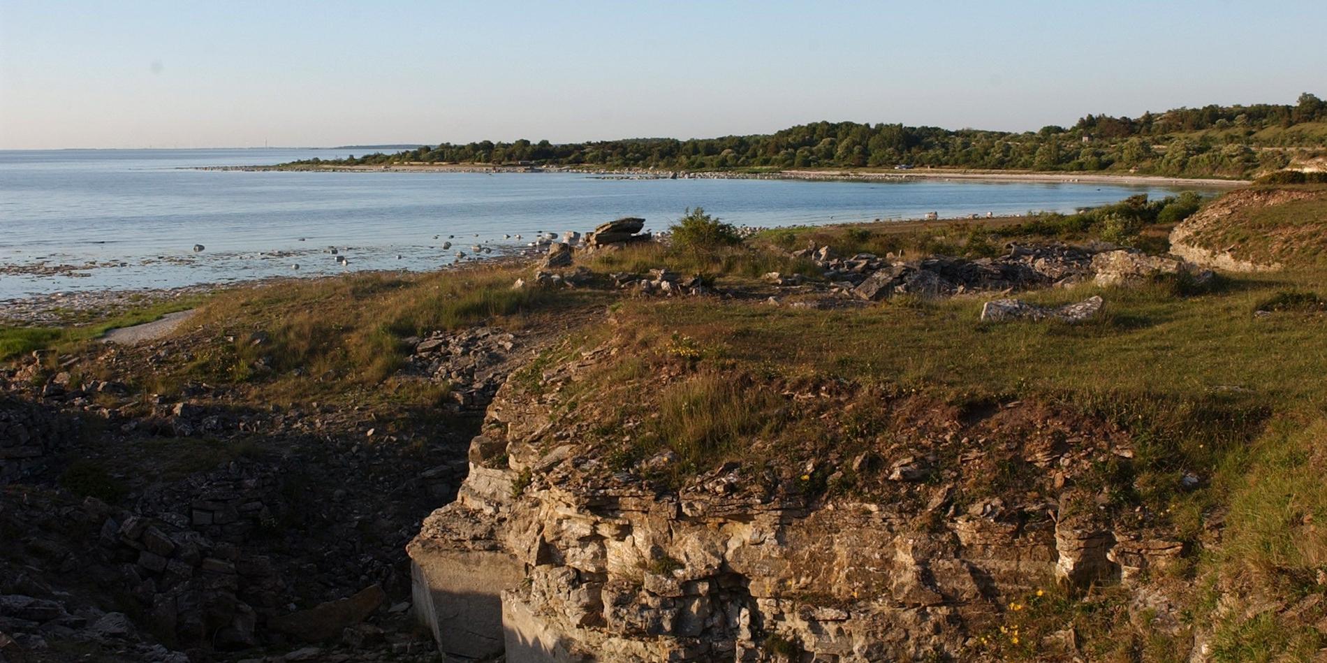 Södra Gotlands kust. Arkivbild.