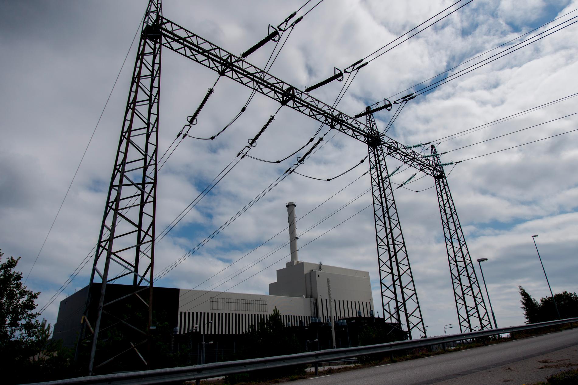 Kärnkraftverket på Simpevarpshalvön utanför Oskarshamn. Nu stängs reaktor 3 för årligt underhåll. Arkivbild.