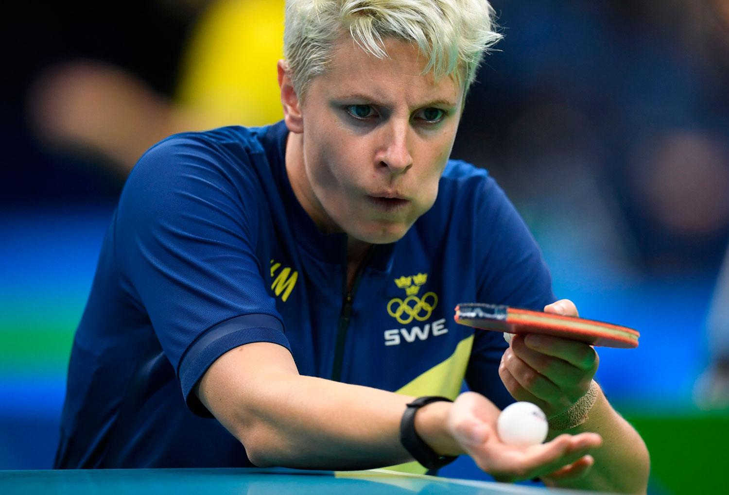 Matilda Ekholm vände och vann i OS-debuten.