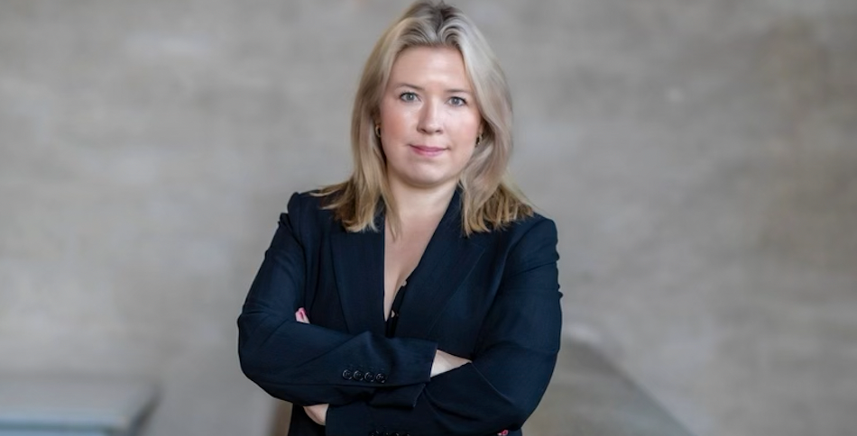 Andréa Hedin (M), oppositionsborgarråd Stockholm stad.