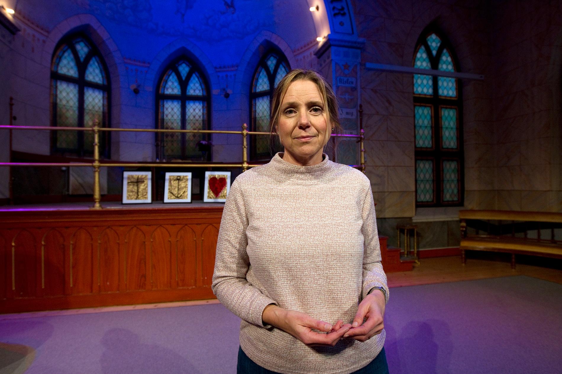 Camilla Brolin, pastor och föreståndare på Norrtullskyrkan.