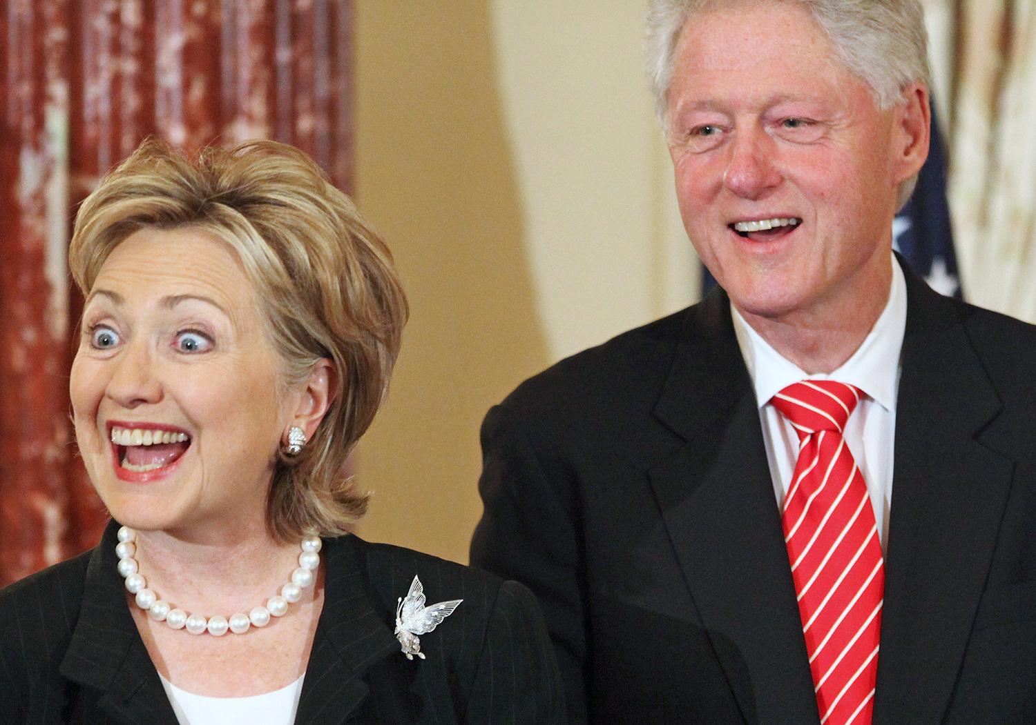 Hillary Clinton vill bli USA:s president. Hon var landets första dam under maken Bill Clintons presidentskap.