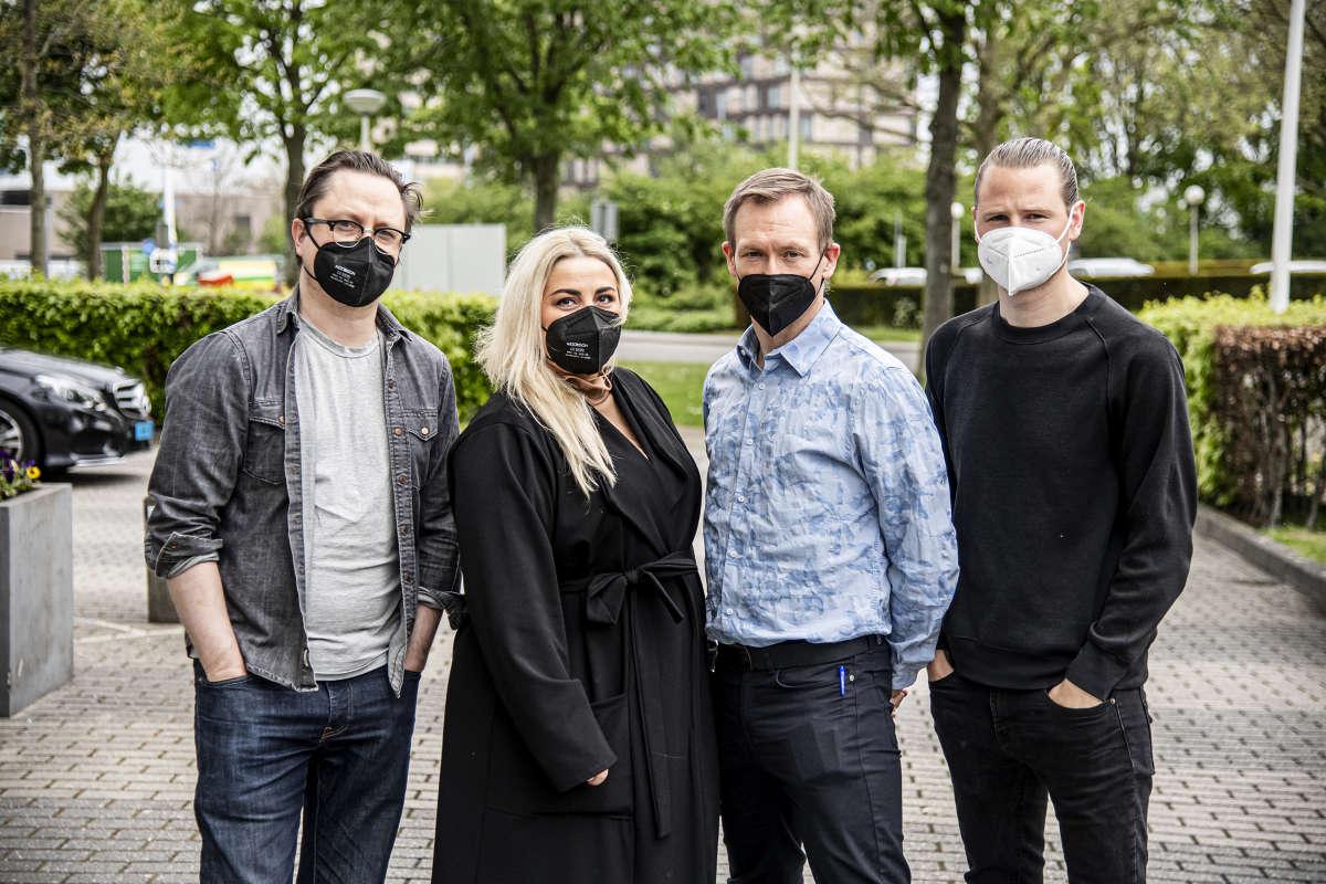 Aftonbladets Markus Larsson, Natalie Demirian, Torbjörn Ek och Robin Lorentz-Allard är på plats i Rotterdam för att bevaka Eurovision song contest.