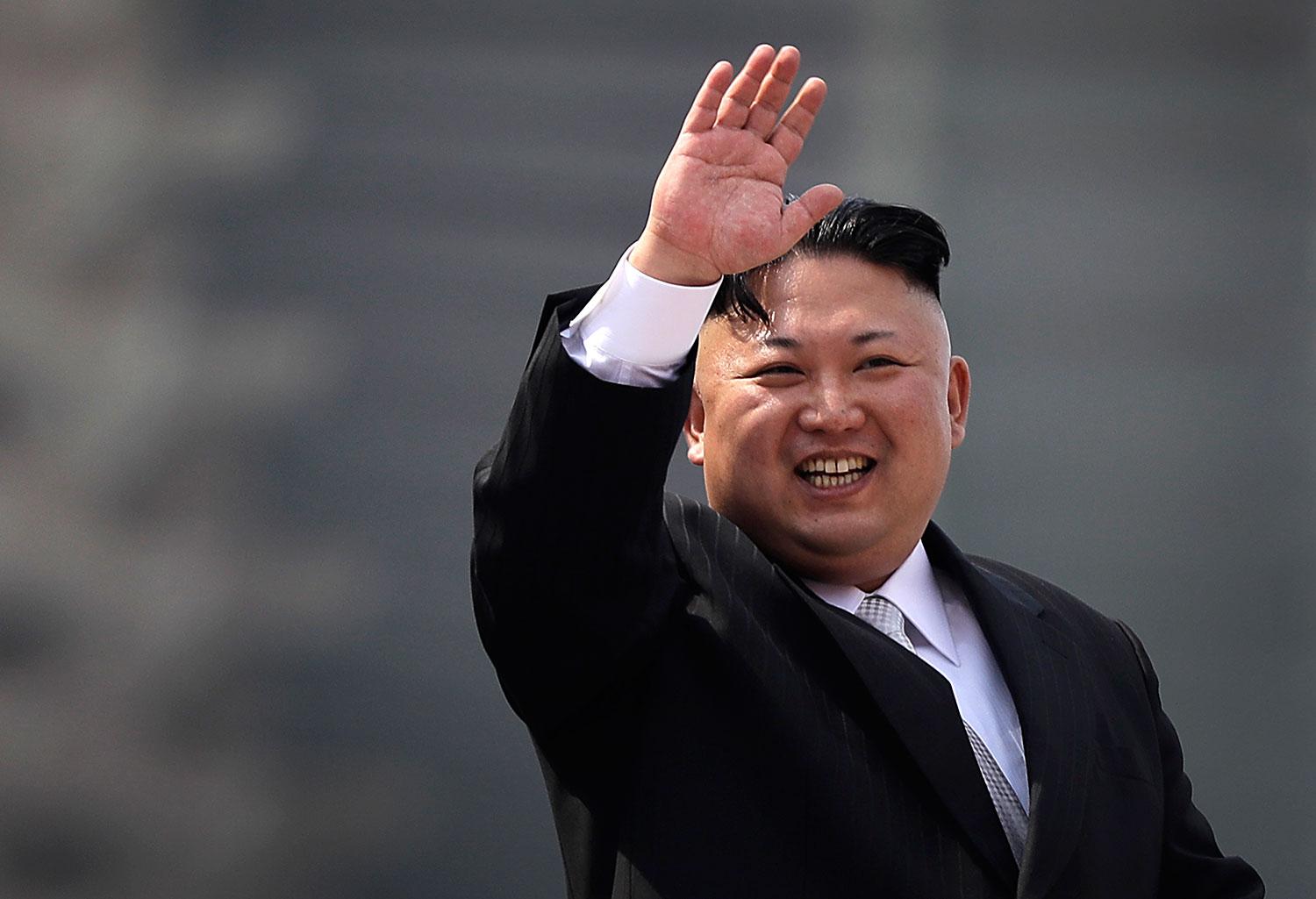 Nordkoreas ledare Kim Jong–Un.