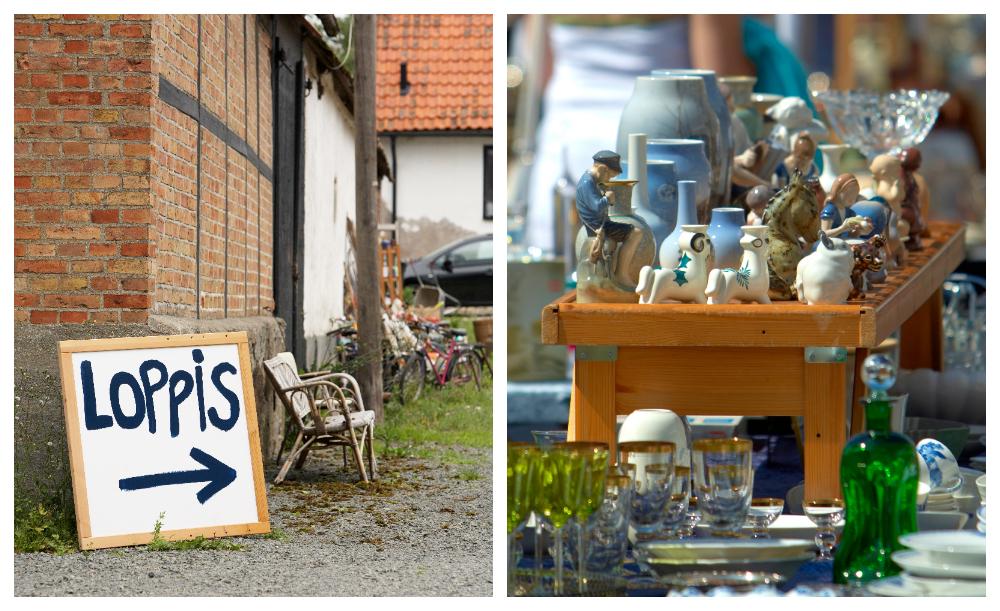 Hitta loppisar och antikmarknader med vår guide.