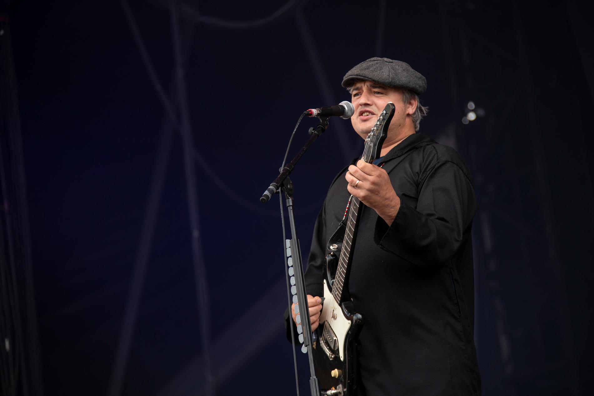 The Libertines med frontmannen Pete Doherty kommer till nystartade South Ocean Festival i Malmö i sommar. Här ses han under Glastonburyfestivalen i fjol. Arkivbild.