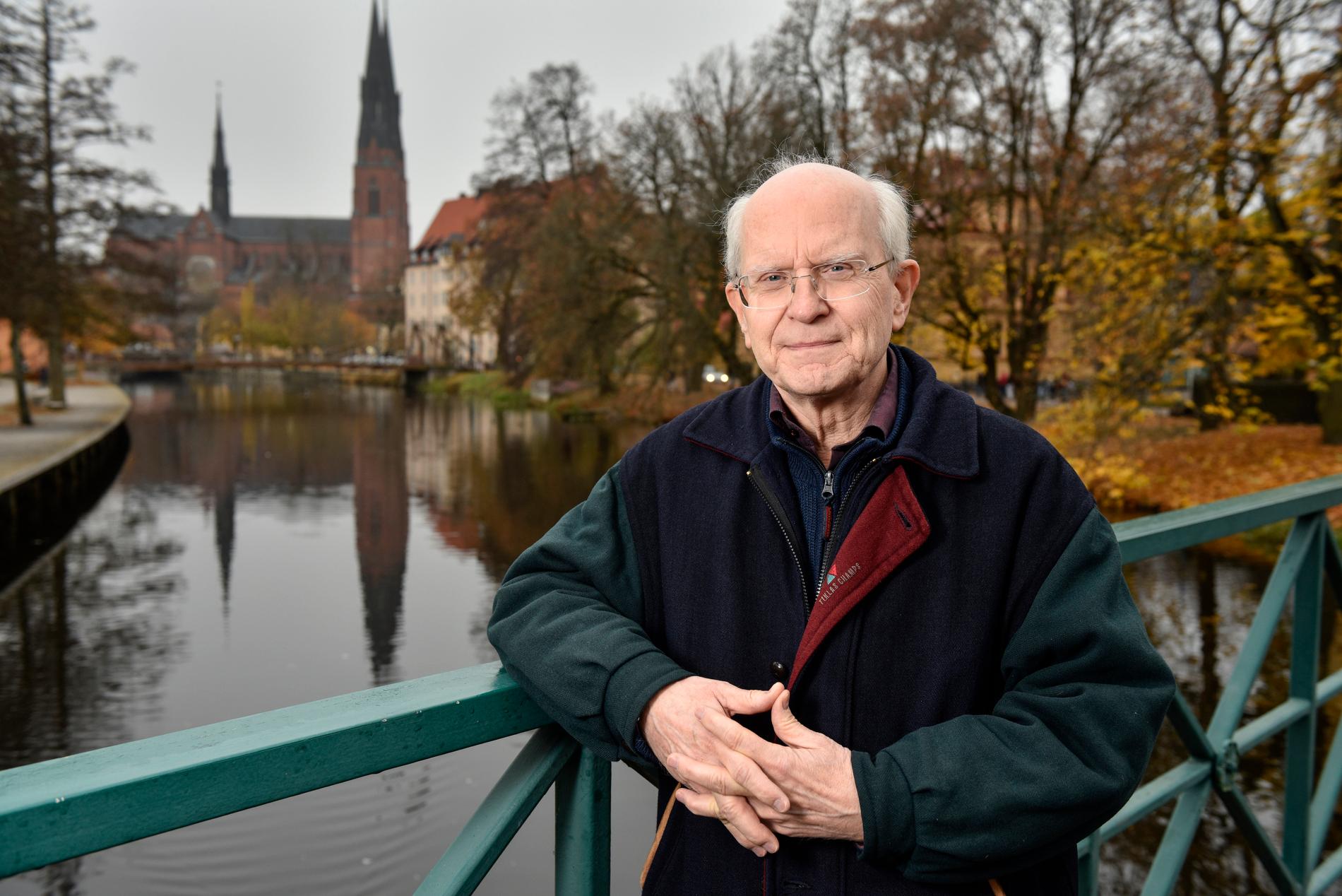 Erik Åsard, professor emeritus i Nordamerikastudier vid Uppsala universitet. Arkivbild.