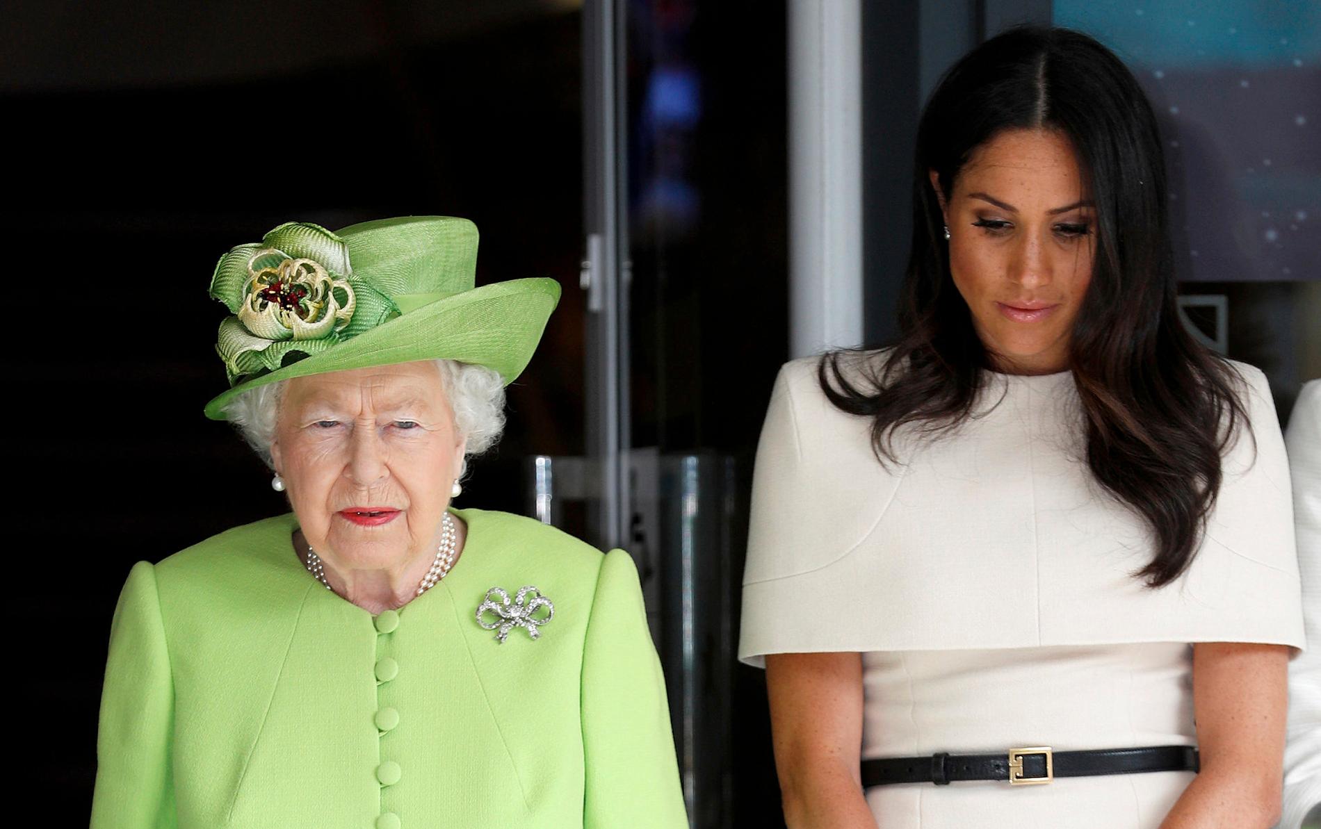 Drottning Elizabeth och Meghan Markle är inte överens om vilken kost den nya kungliga bebisen ska få.