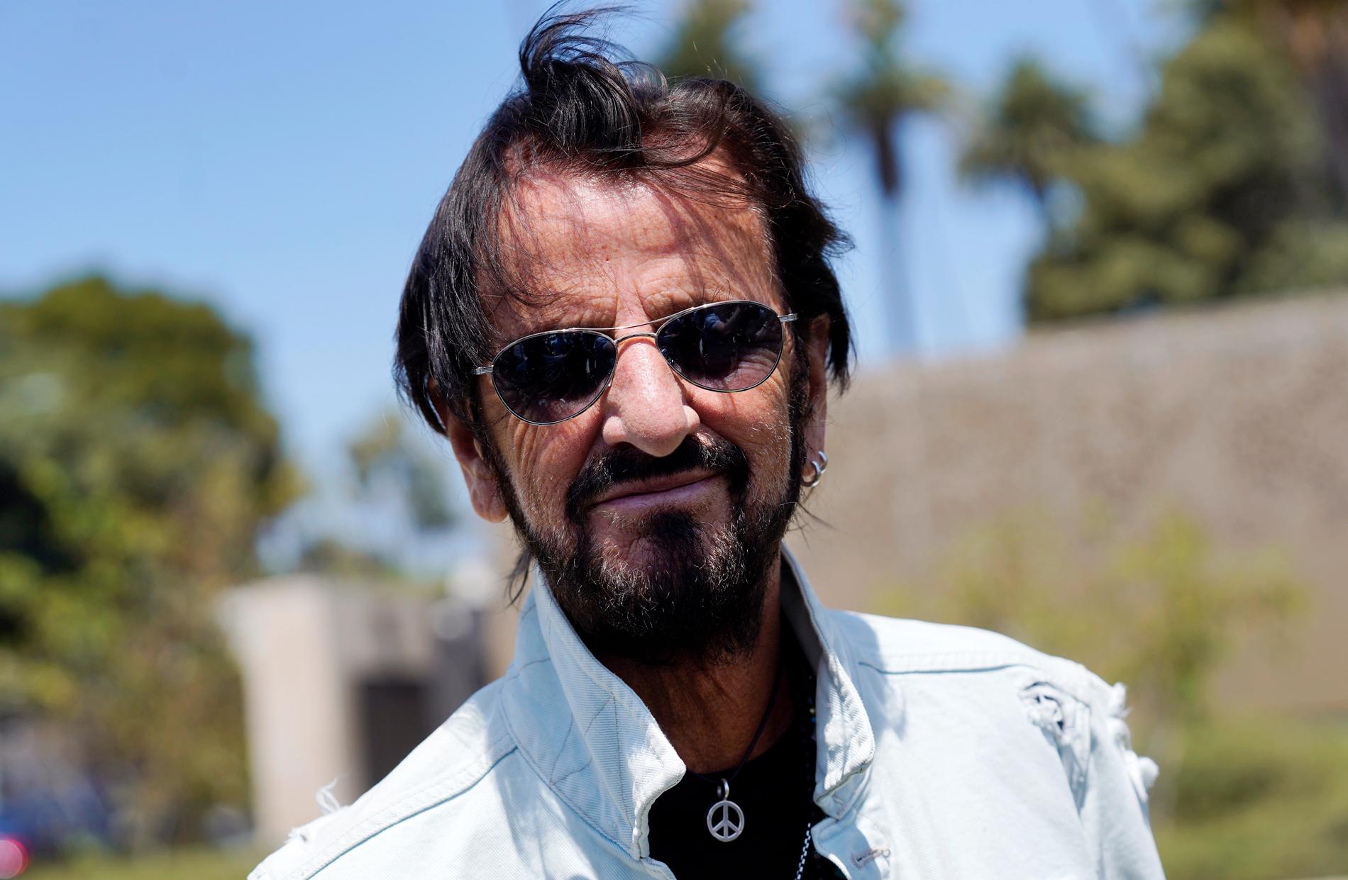 Beatles trummis Ringo Starr kan nu kalla sig för doktor i musik. Arkivbild.