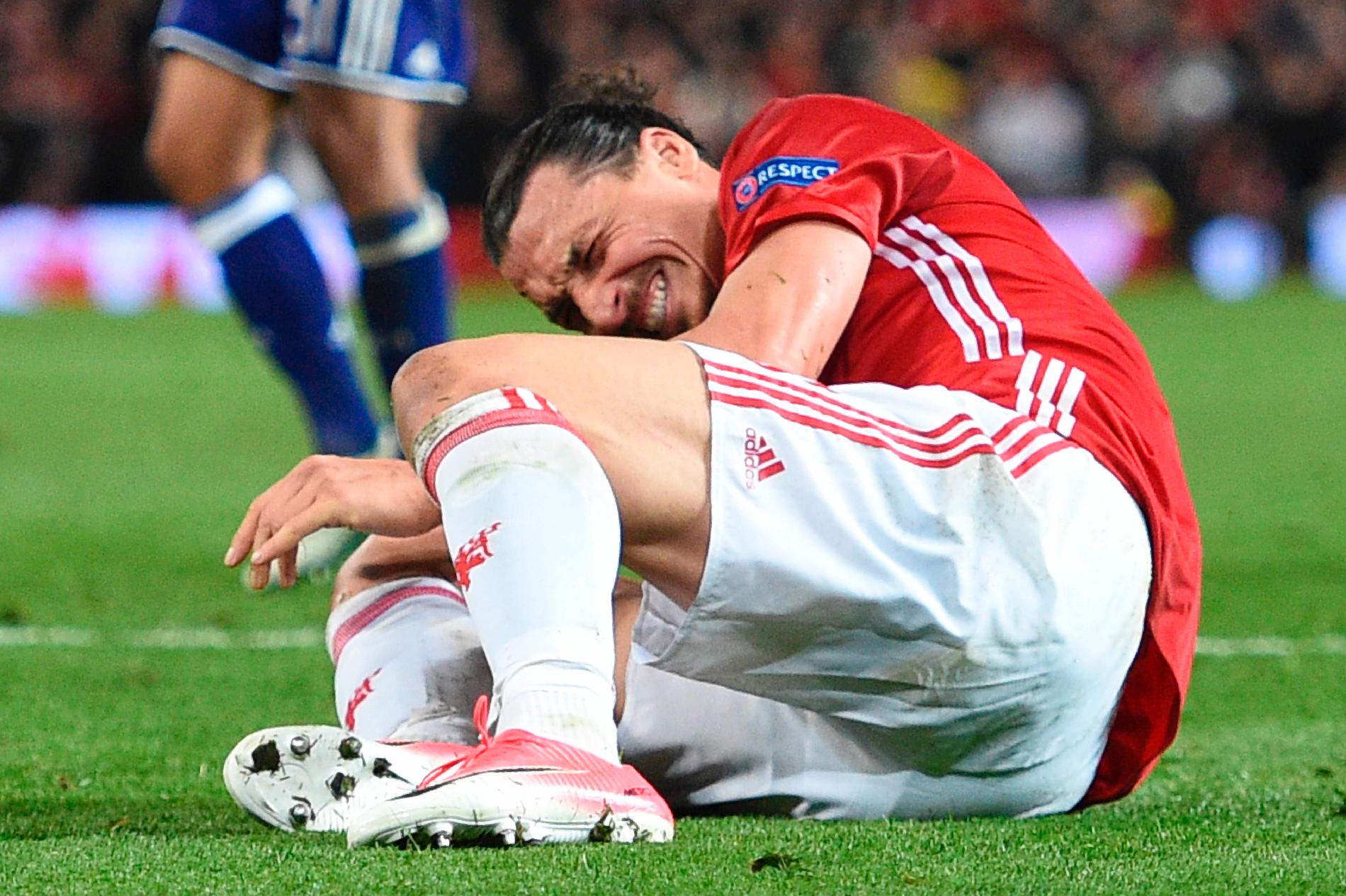 Zlatan skadades svårt