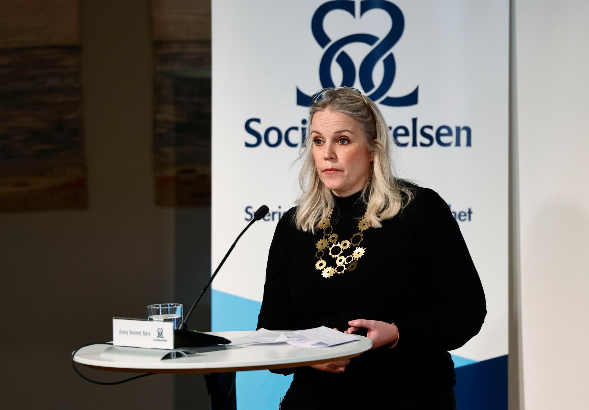 Anna Bennet Bark, enhetschef på Socialstyrelsen.