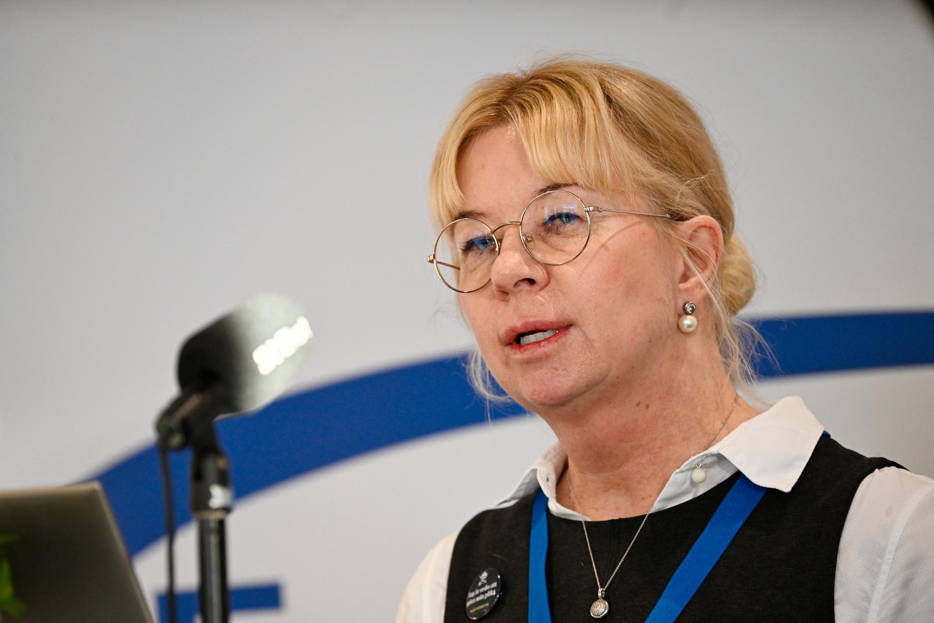 Christina Malm, generaldirektör för Plikt- och prövningsverket.