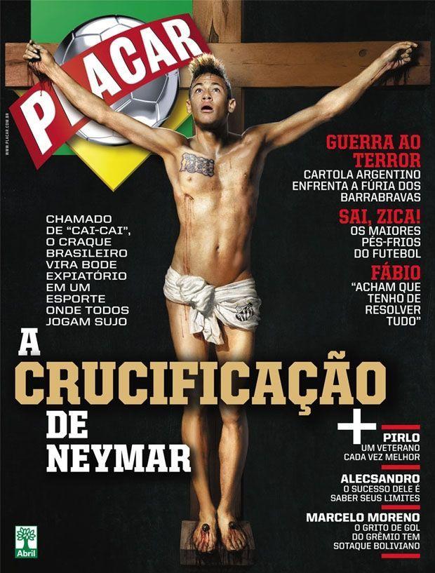 Neymar på Placars omslag.